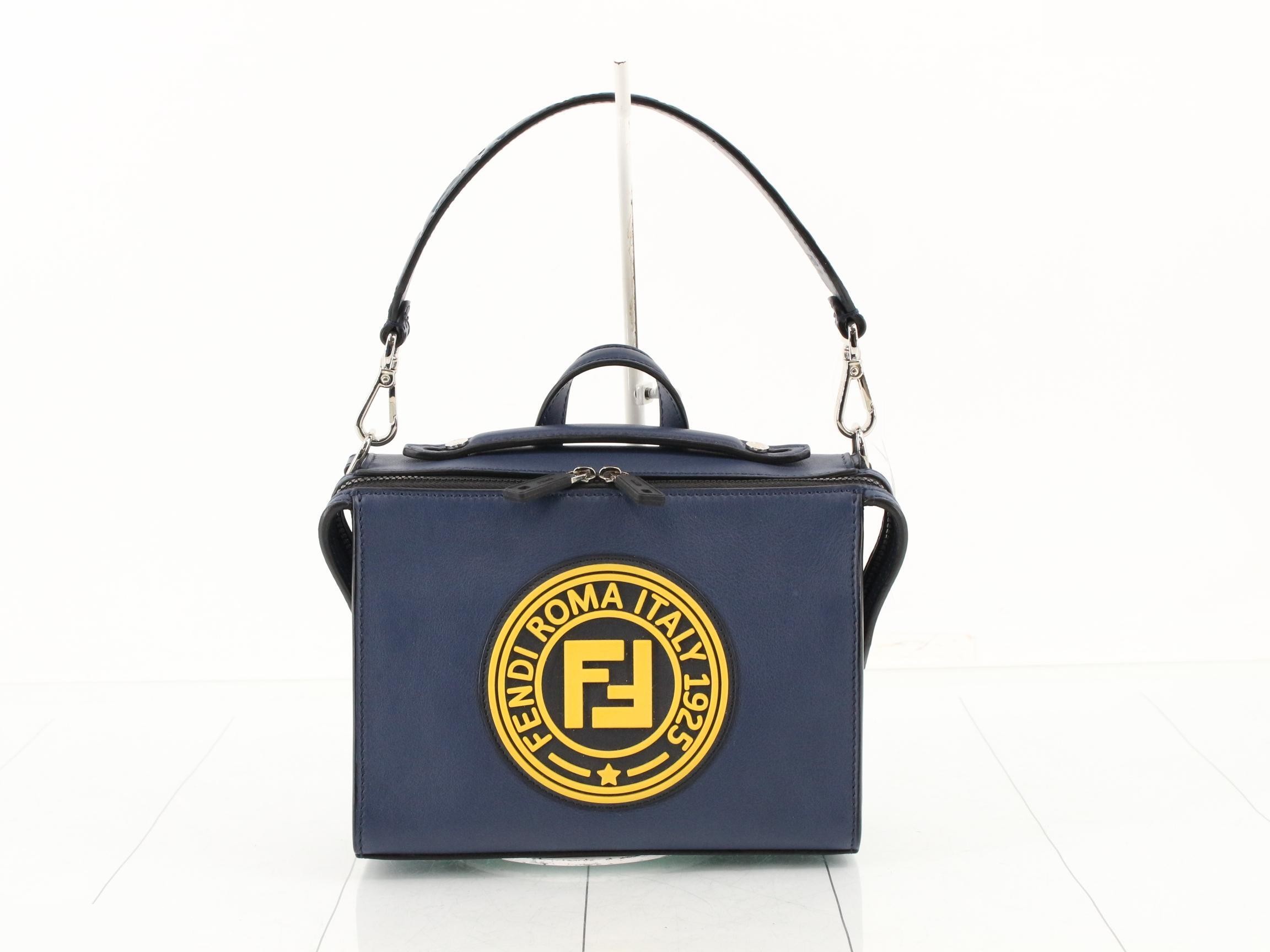 Mini Louis Zucca Leather Shoulder Bag