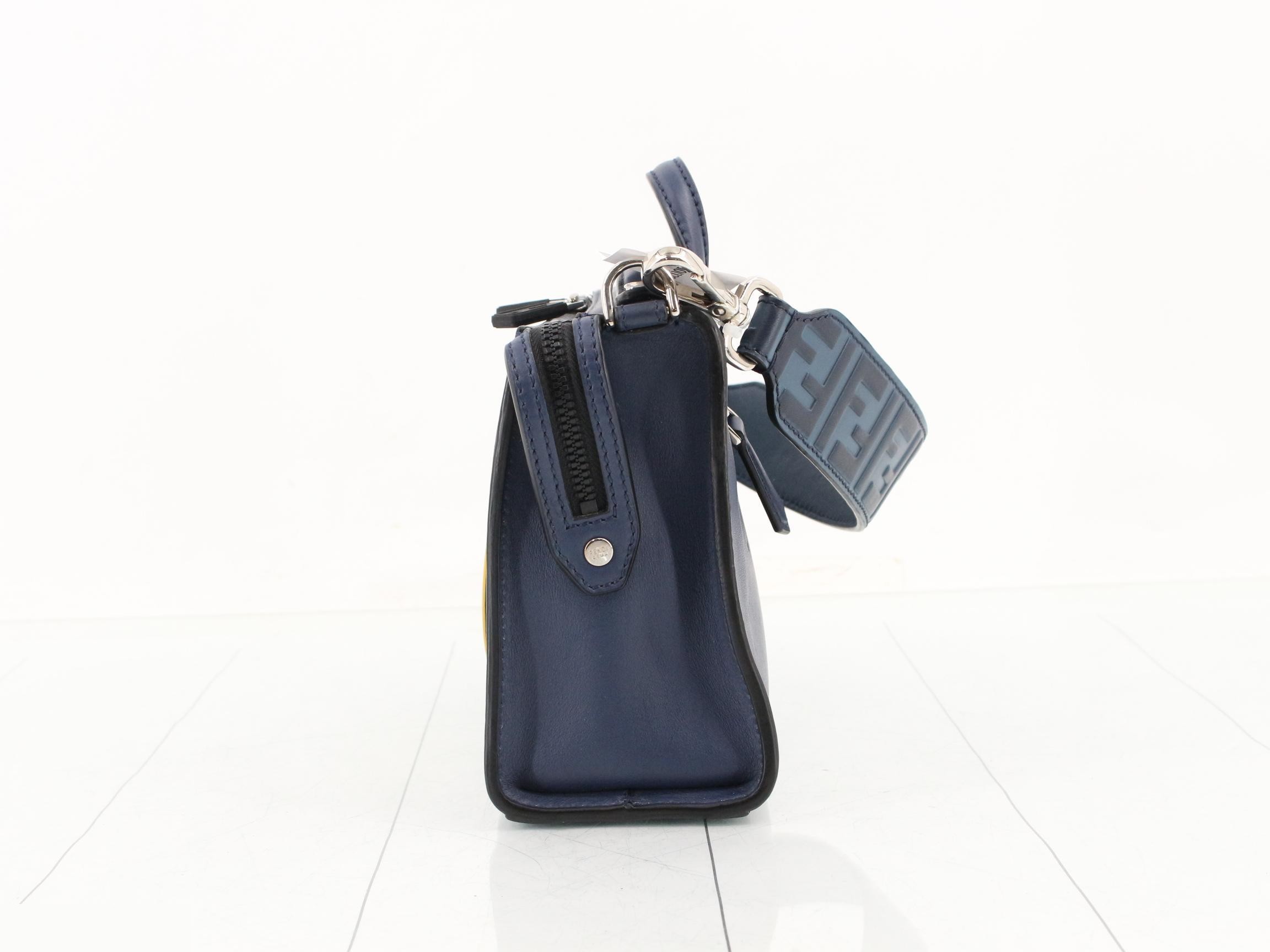 Mini Louis Zucca Leather Shoulder Bag — view 3