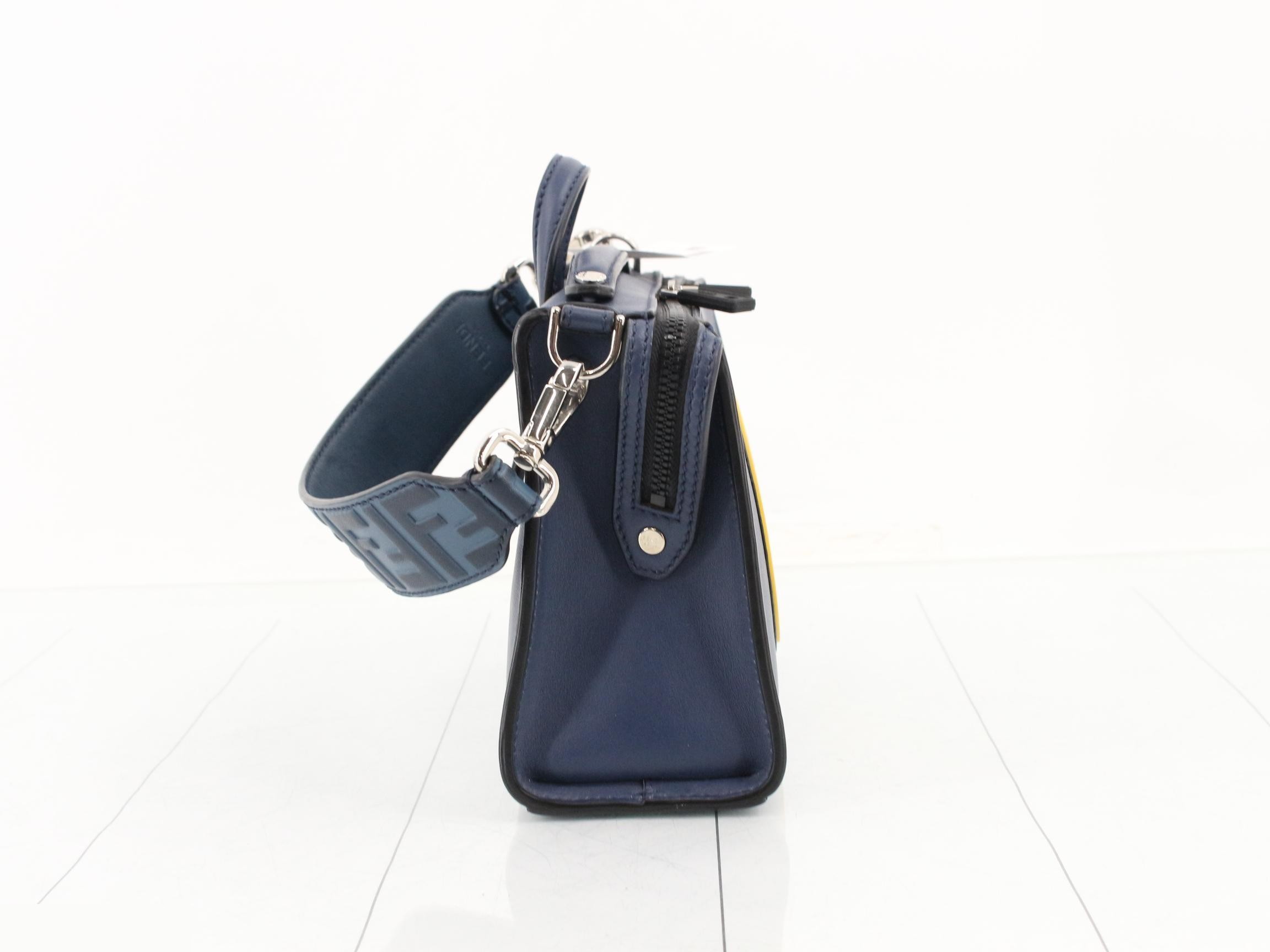 Mini Louis Zucca Leather Shoulder Bag — view 4
