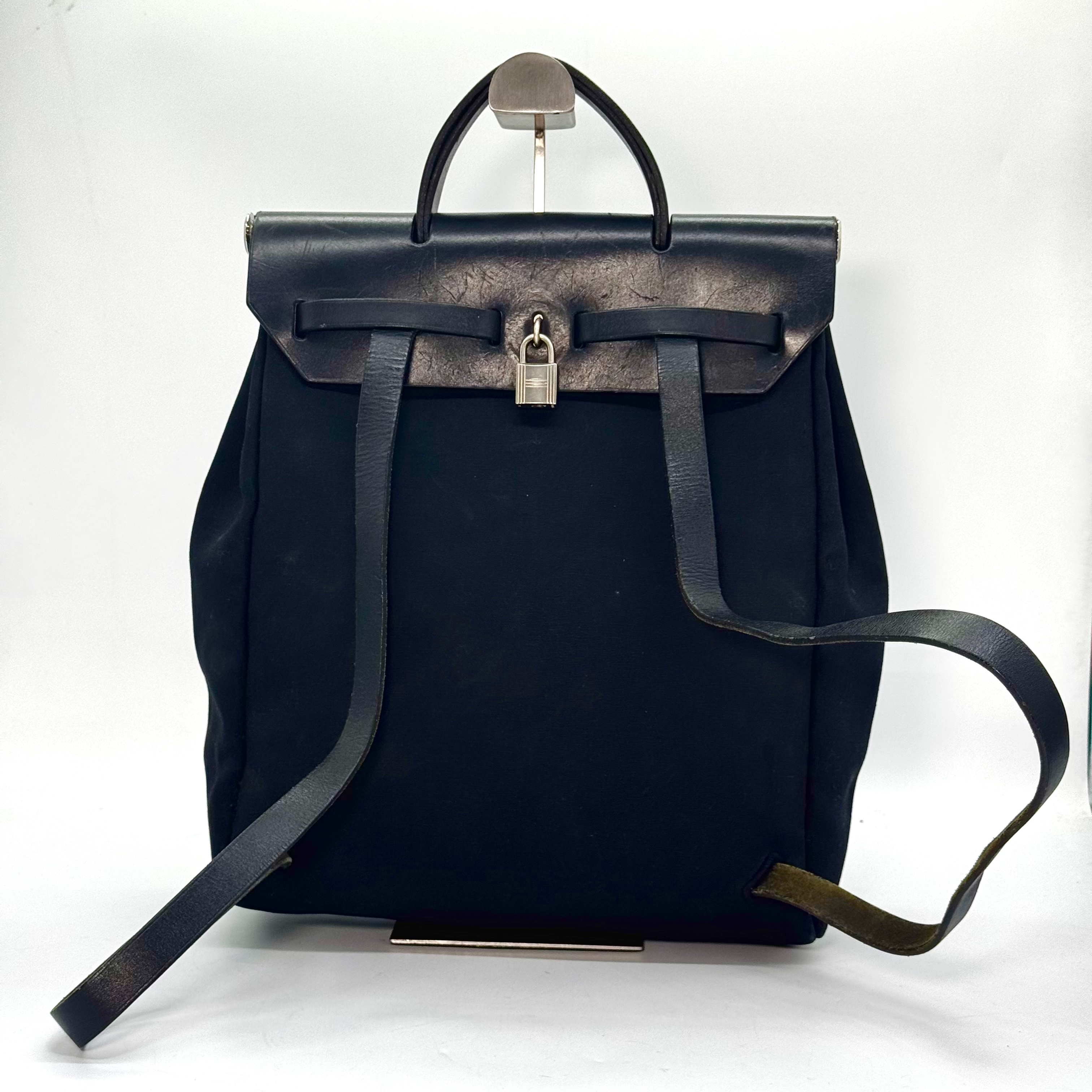 Ale Bag Toile Officier Rucksack Black Rucksack — view 2