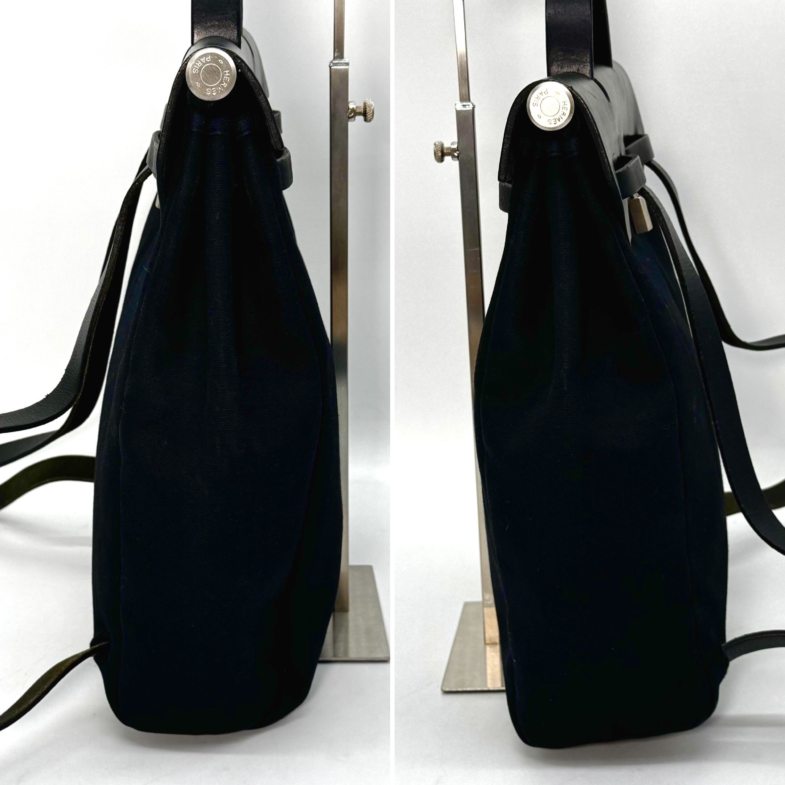 Ale Bag Toile Officier Rucksack Black Rucksack — view 3