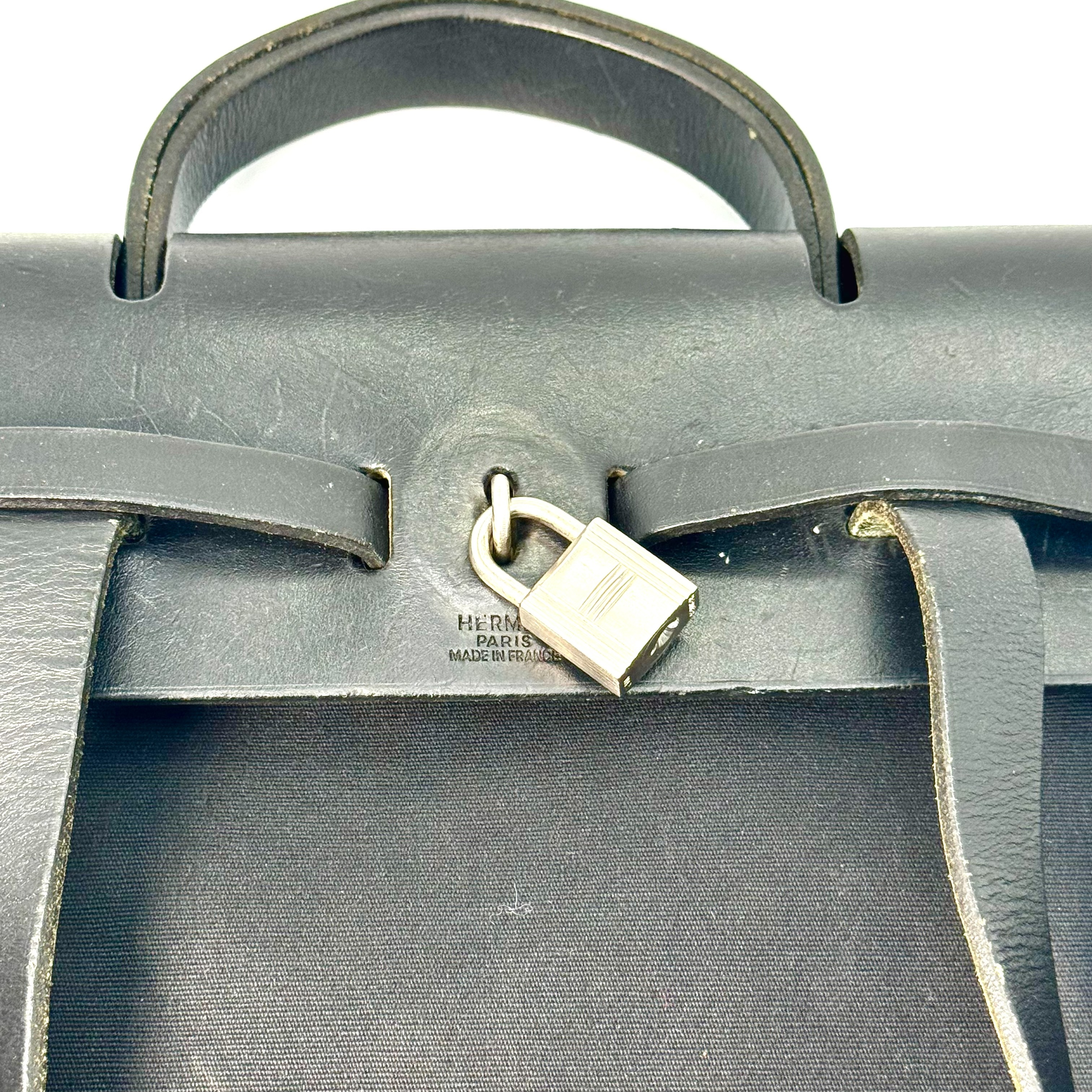 Ale Bag Toile Officier Rucksack Black Rucksack — view 9