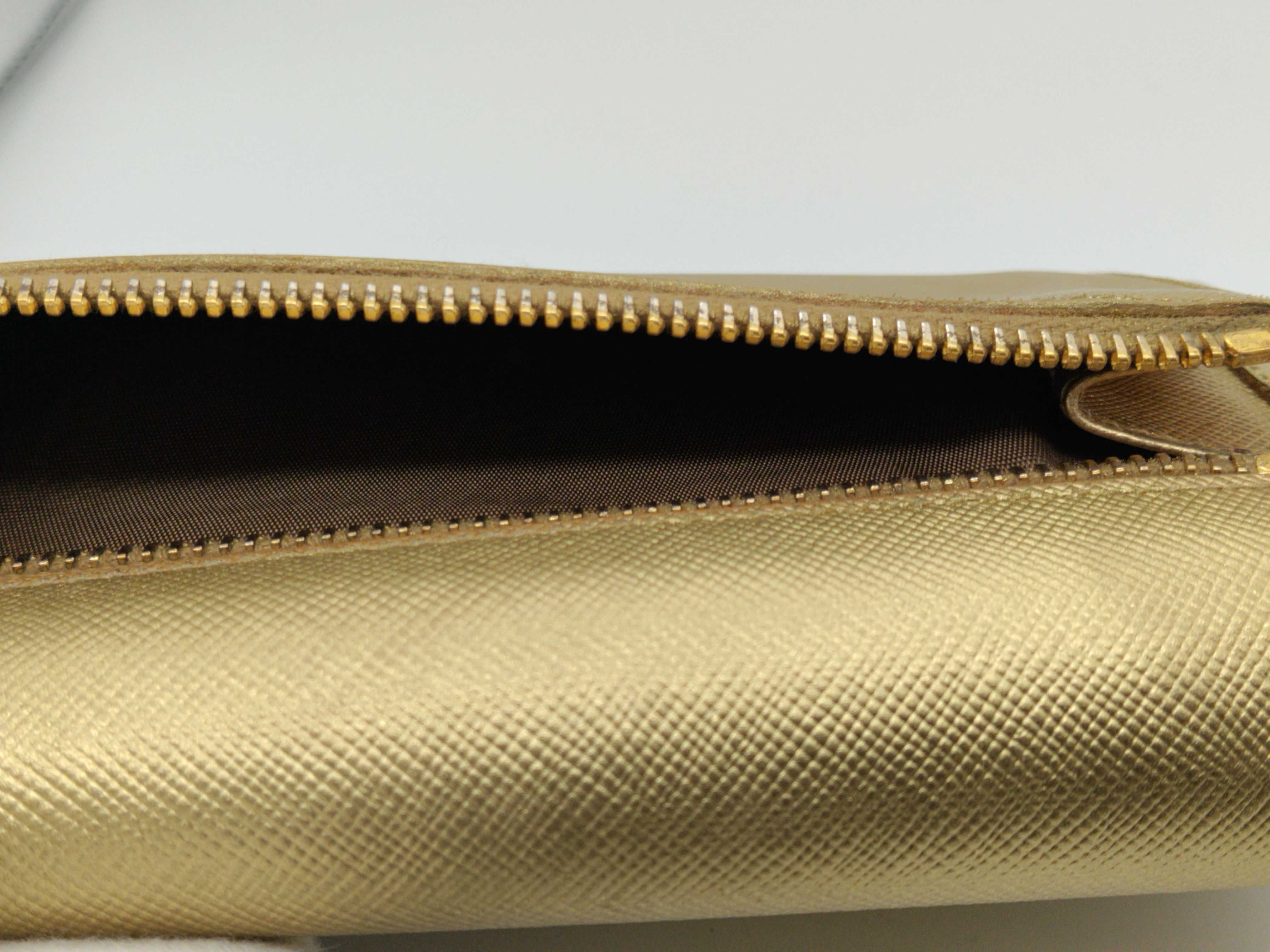 Saffiano Metal Logo Long Wallet — view 10