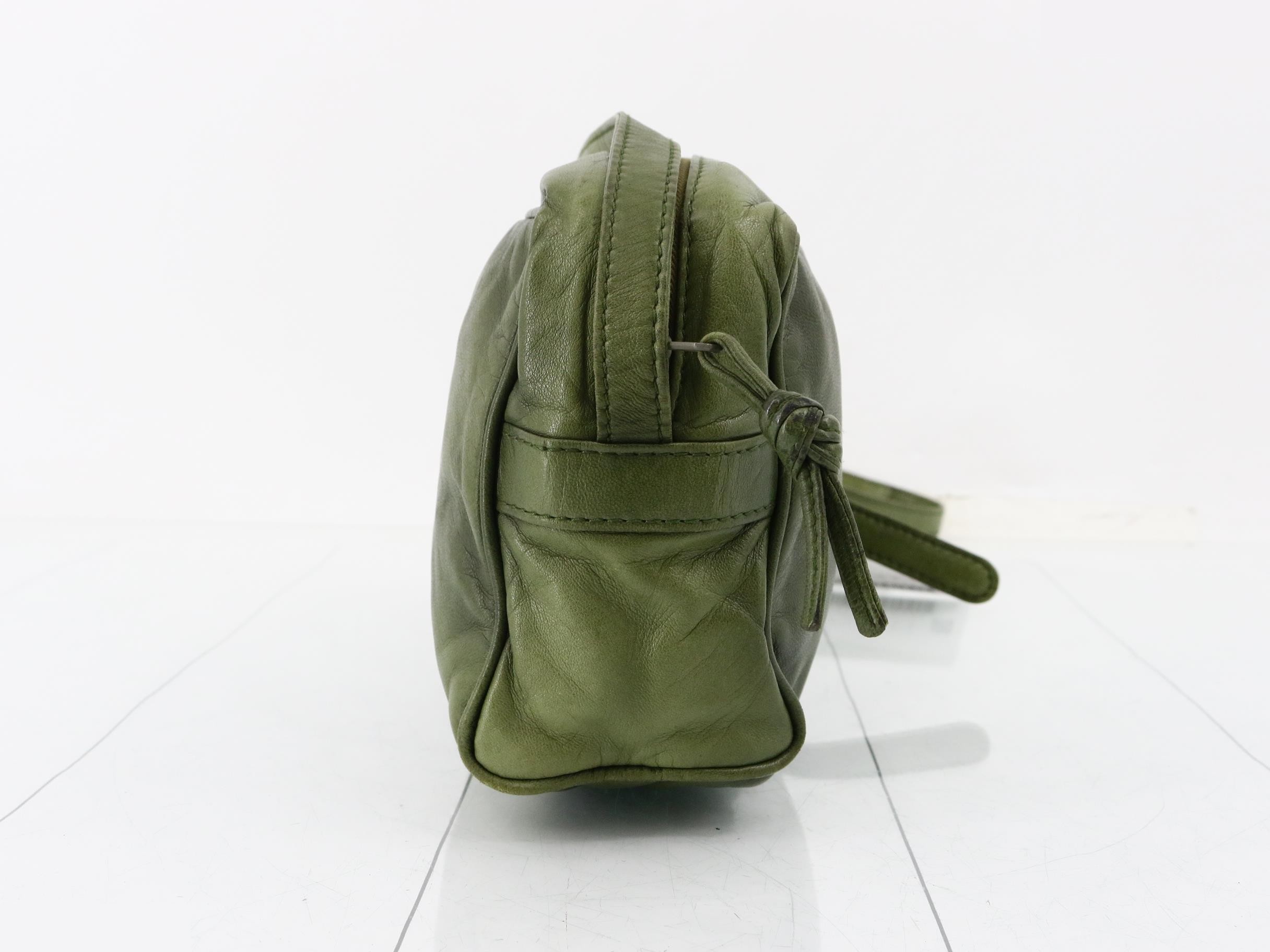 Anagram Leather Shoulder Bag — view 4