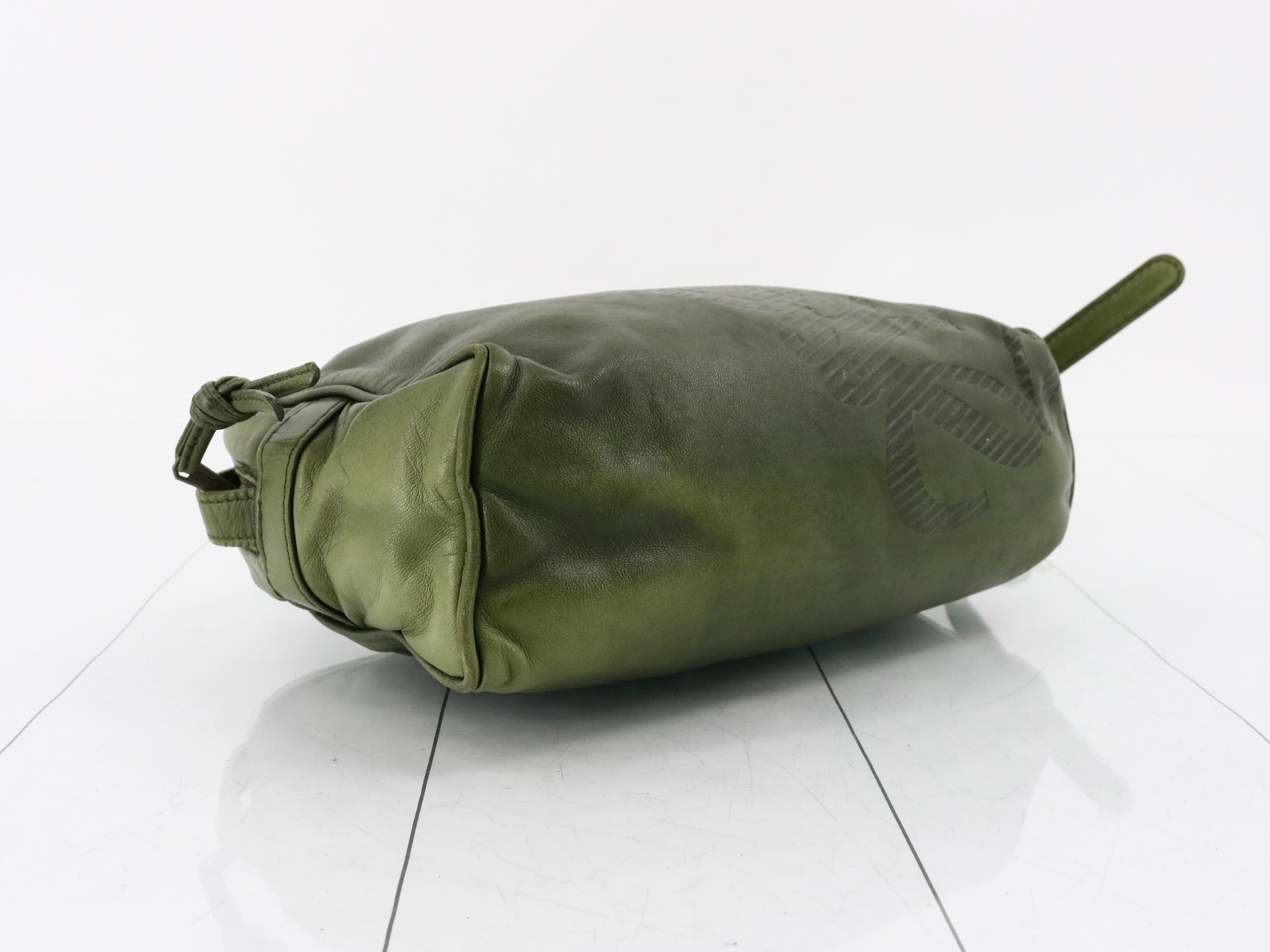 Anagram Leather Shoulder Bag — view 5