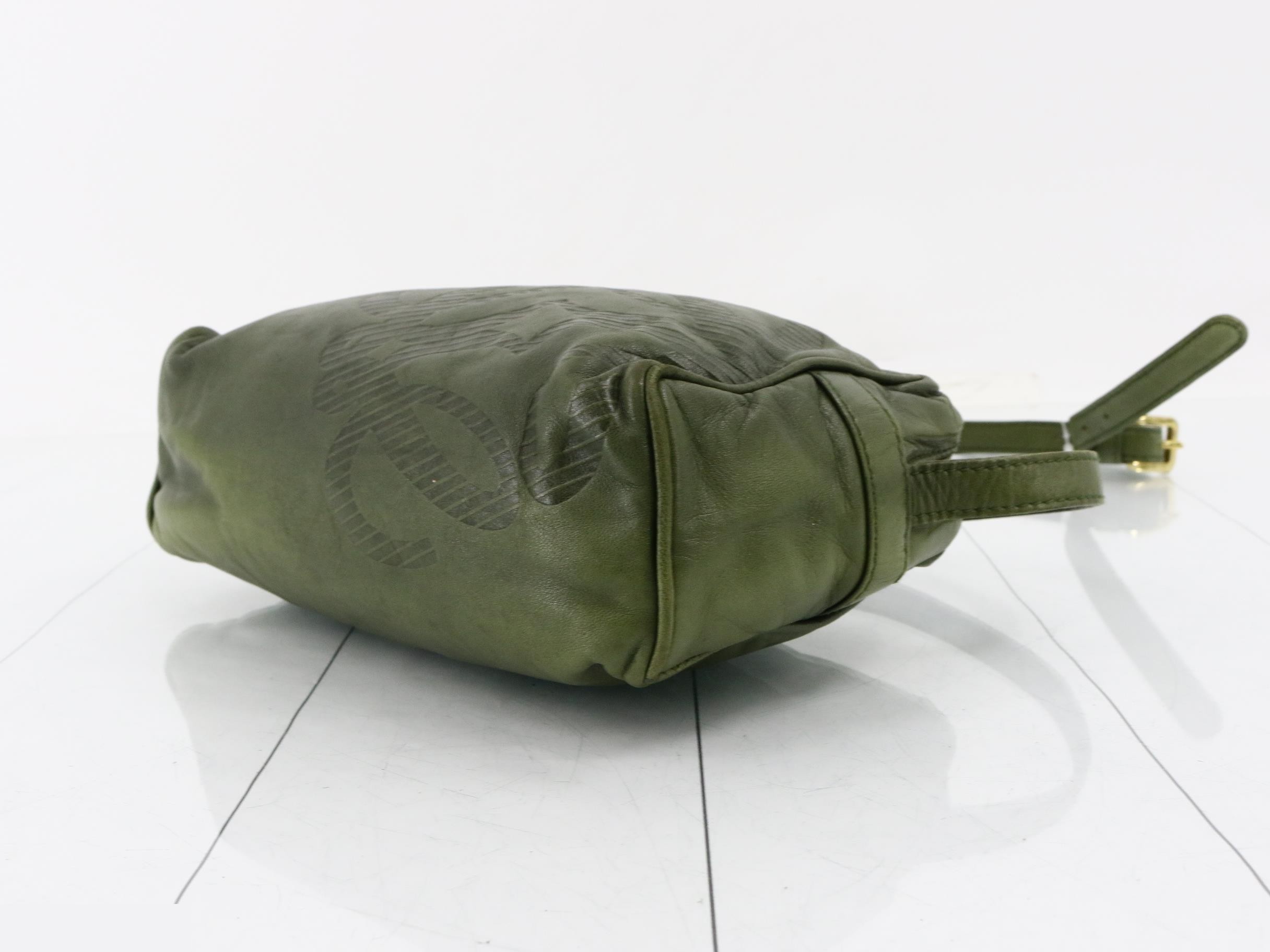 Anagram Leather Shoulder Bag — view 6