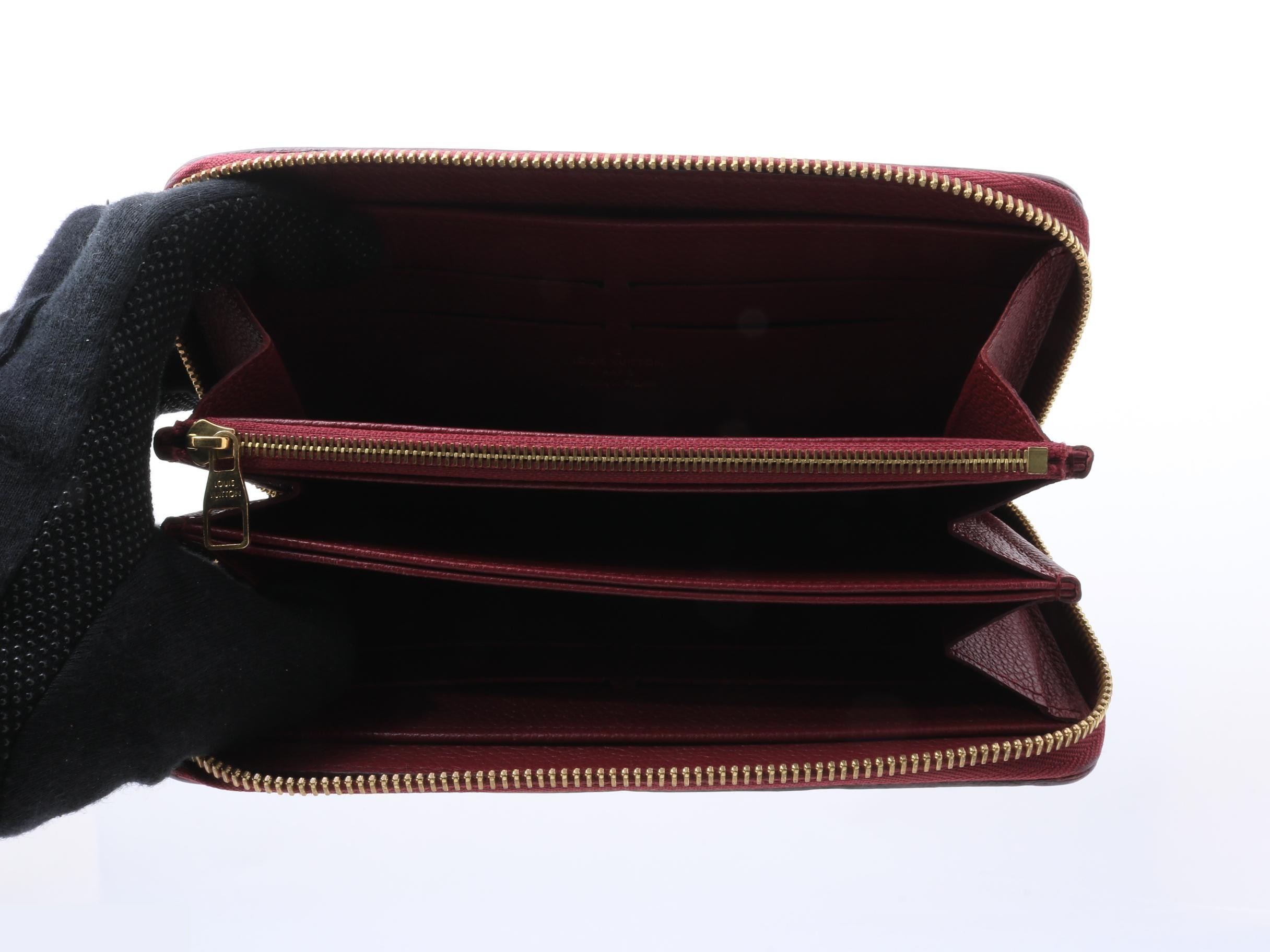 Empreinte Zippy Wallet Long Wallet Raisin M62214 TN4124 — view 4