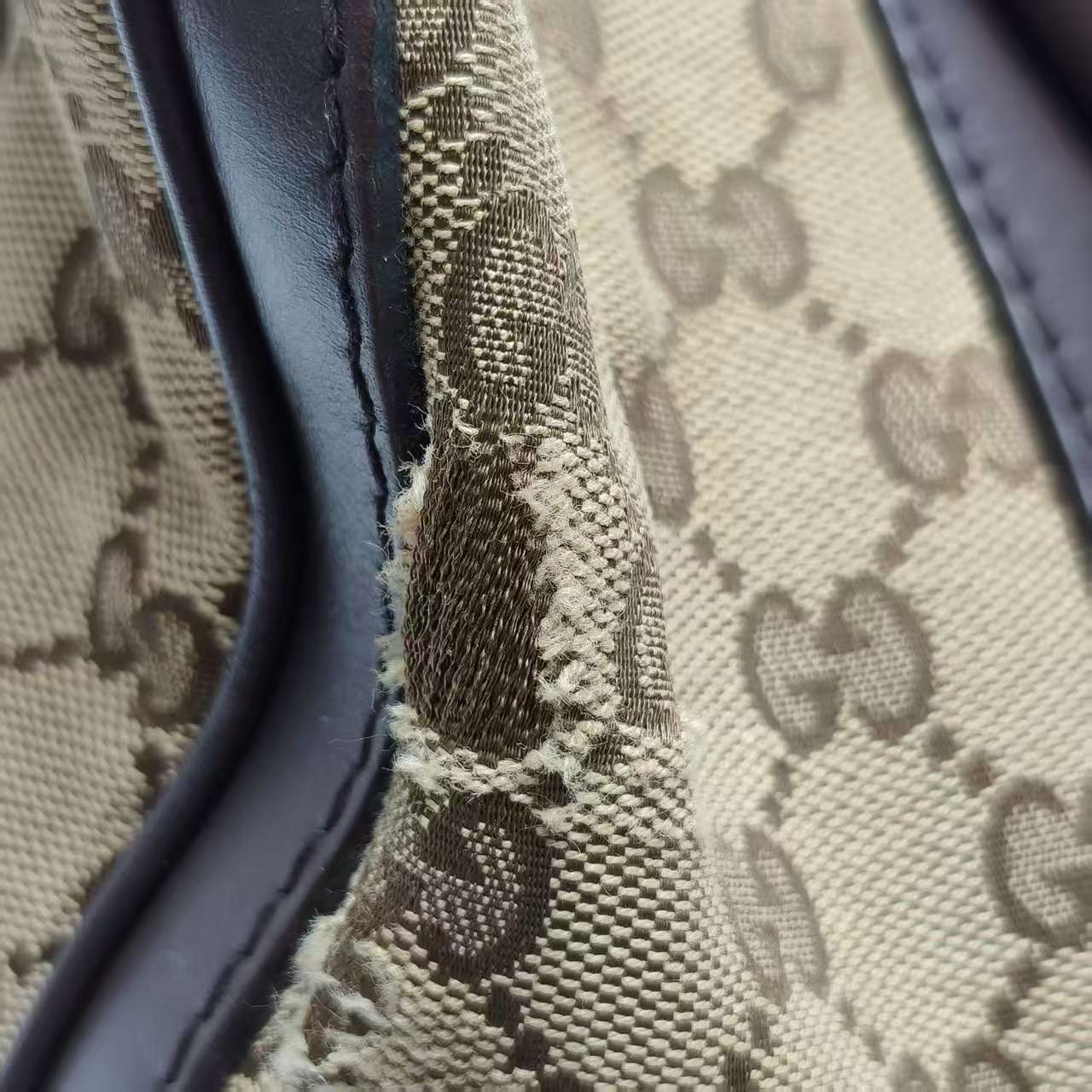 【*Shipped from: China*】GUCCI Canvas Handbag 247205 — view 12