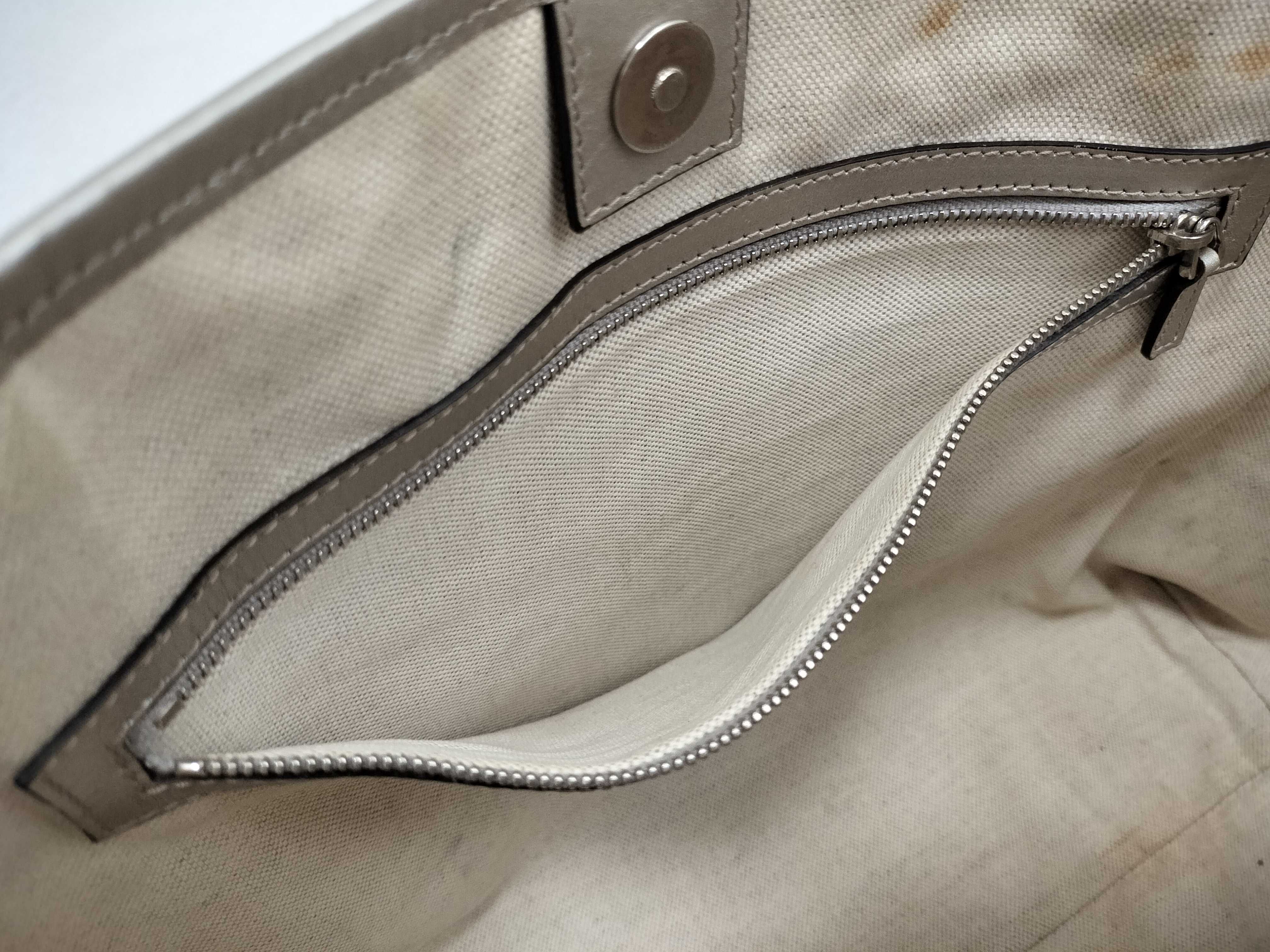GG Imprime Tote Bag 197953 Silver Tote Bag — view 10
