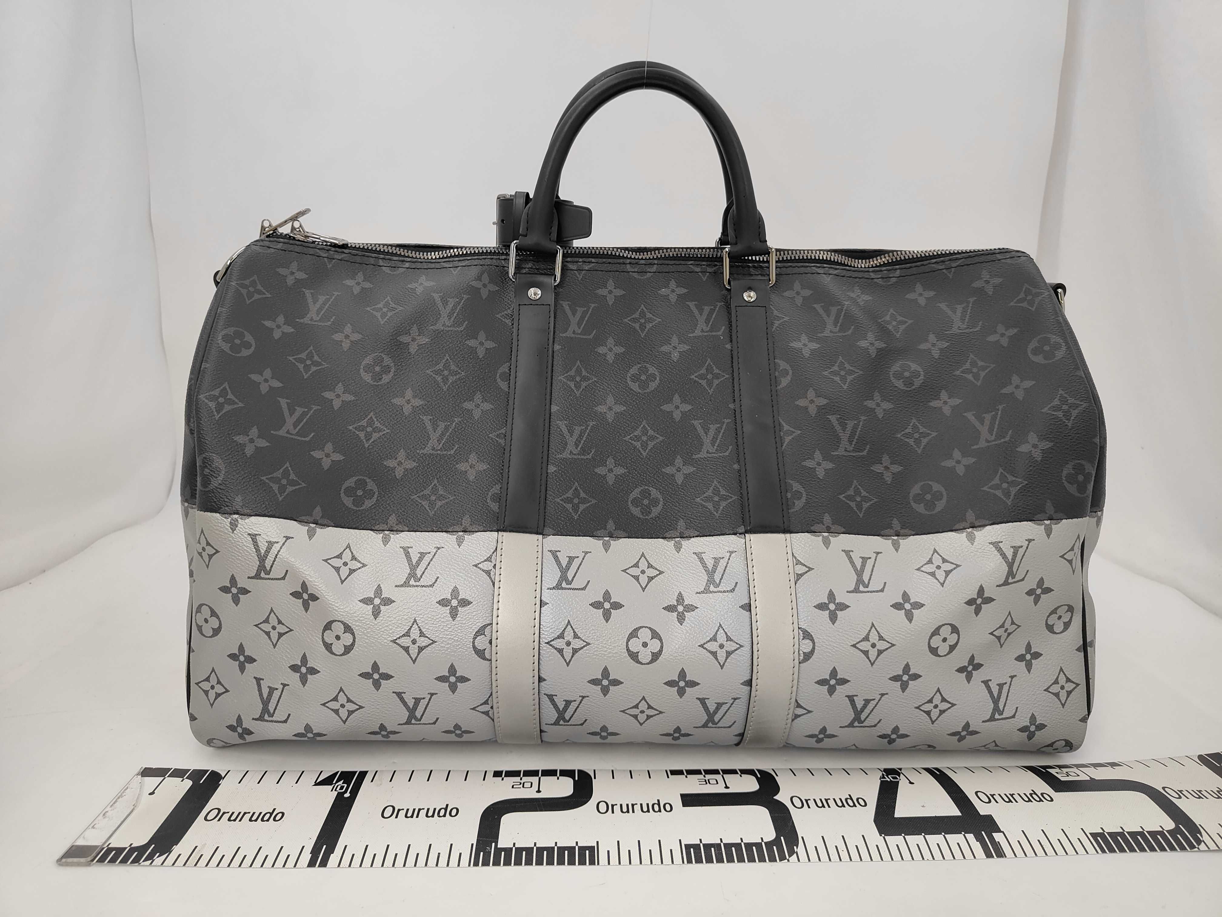 Keepall Bandoulière 50 Monogram Eclipse M43817 DR1108 Boston Bag — view 2