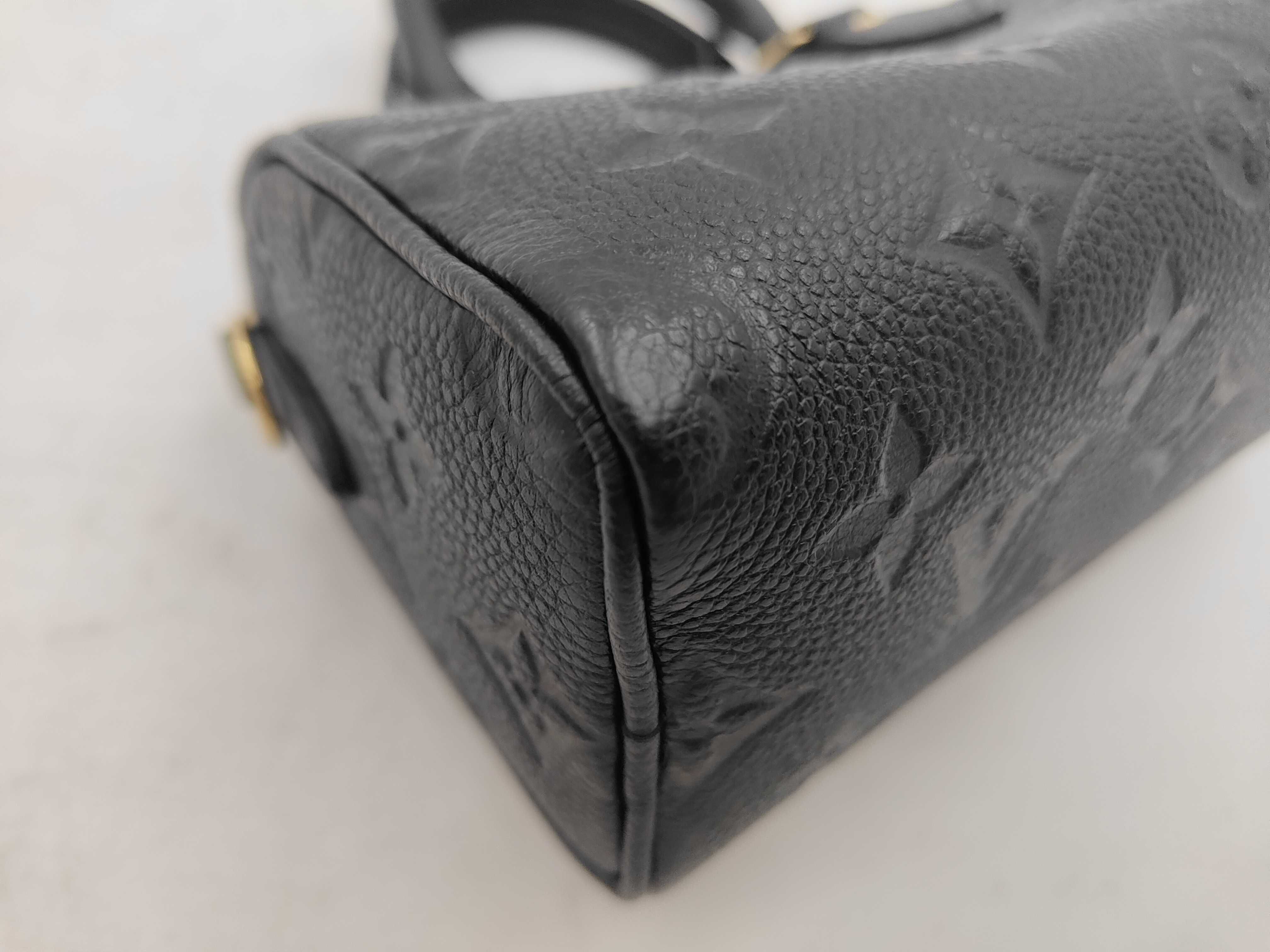 Nano Speedy Pillow Bag - Detachable and Adjustable Shoulder Strap, Zipper Closure, Calf Leather, Shoulder Bag, Crossbody Bag, Handbag — view 6