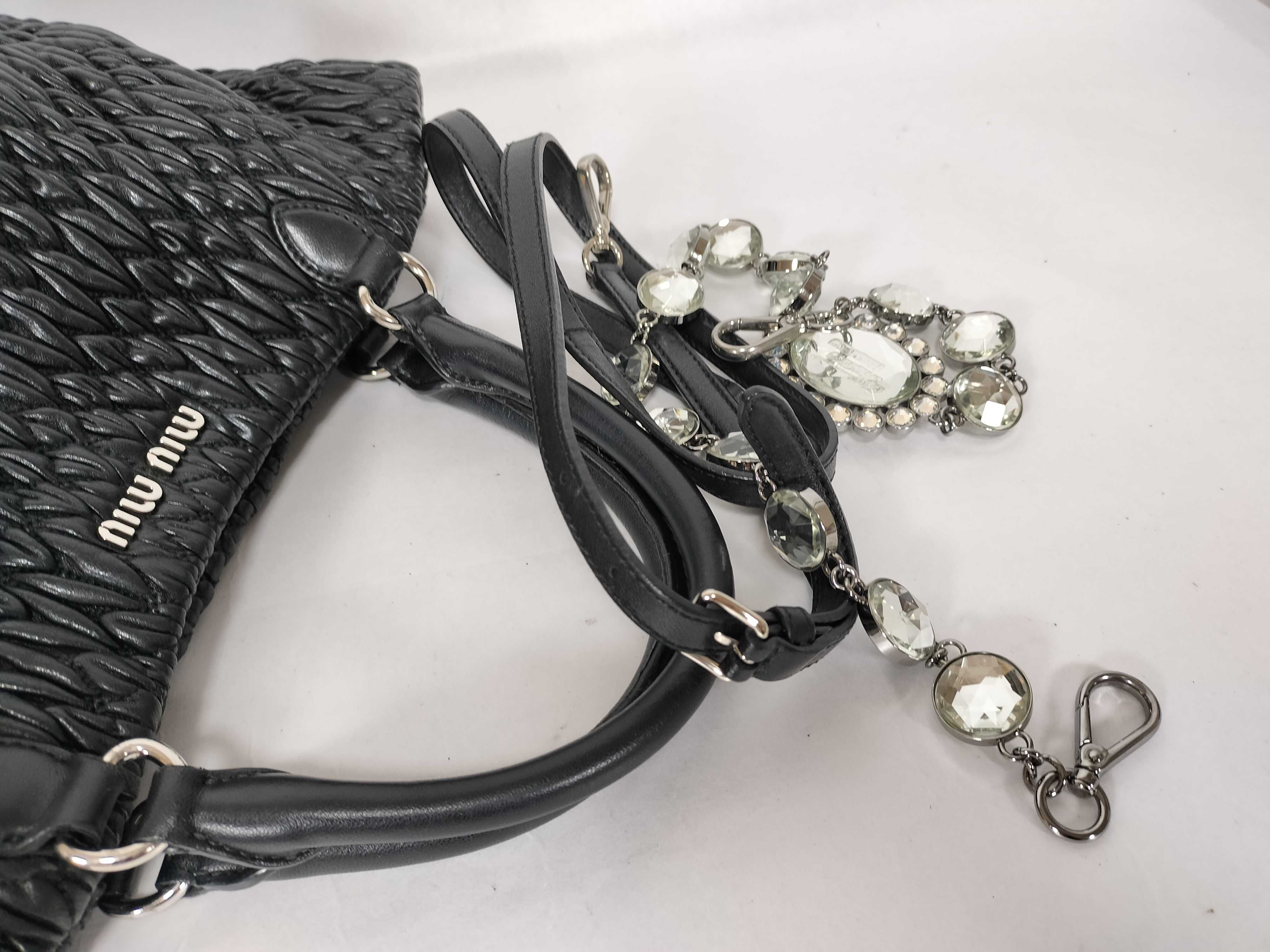 2-Way Handbag/Shoulder Bag, Matelassé Crystal, Box/Dust Bag Included. — view 3