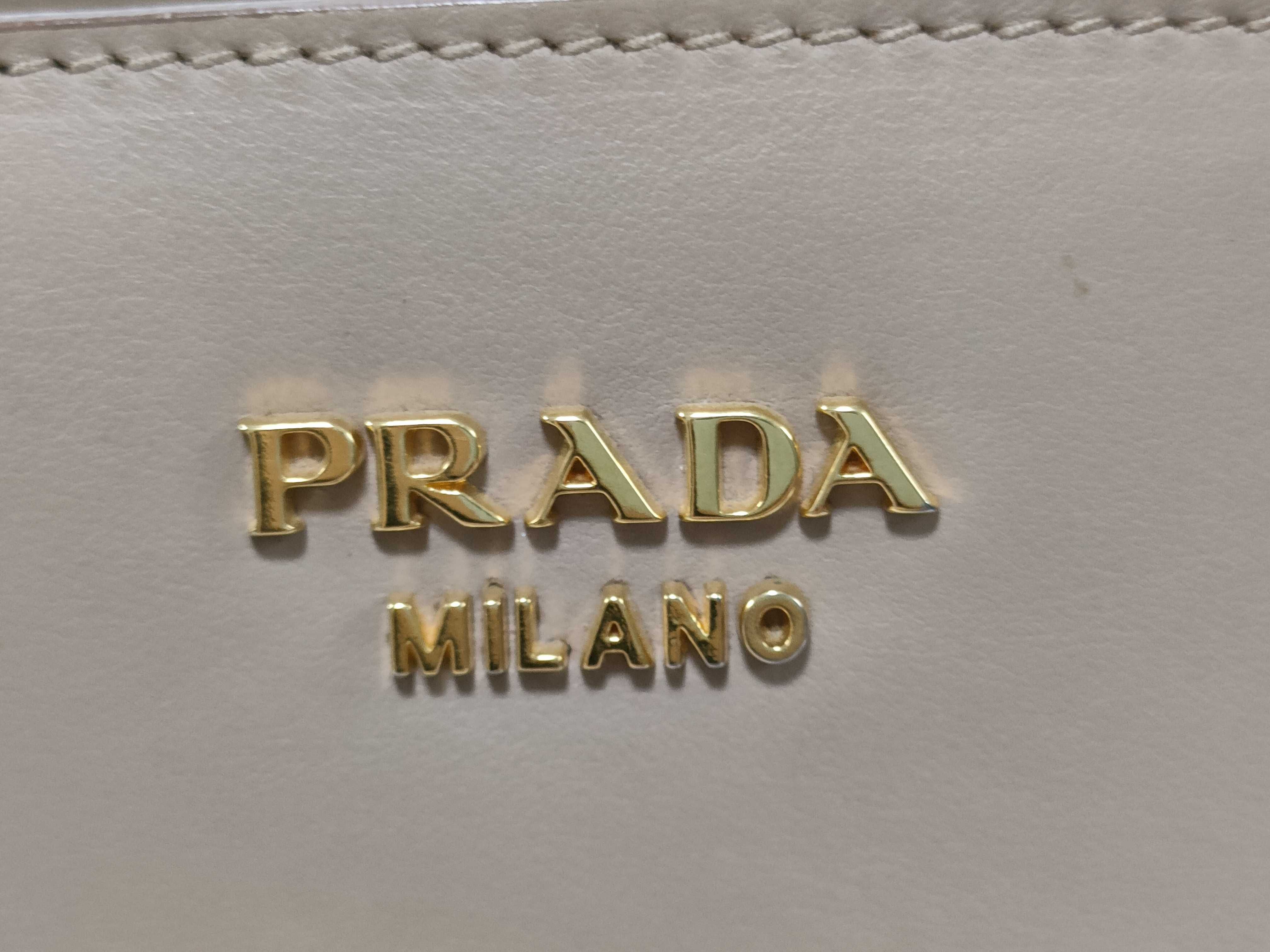 ID- Saffiano 2-way handbag Beige 1BA047 Handbag — view 14