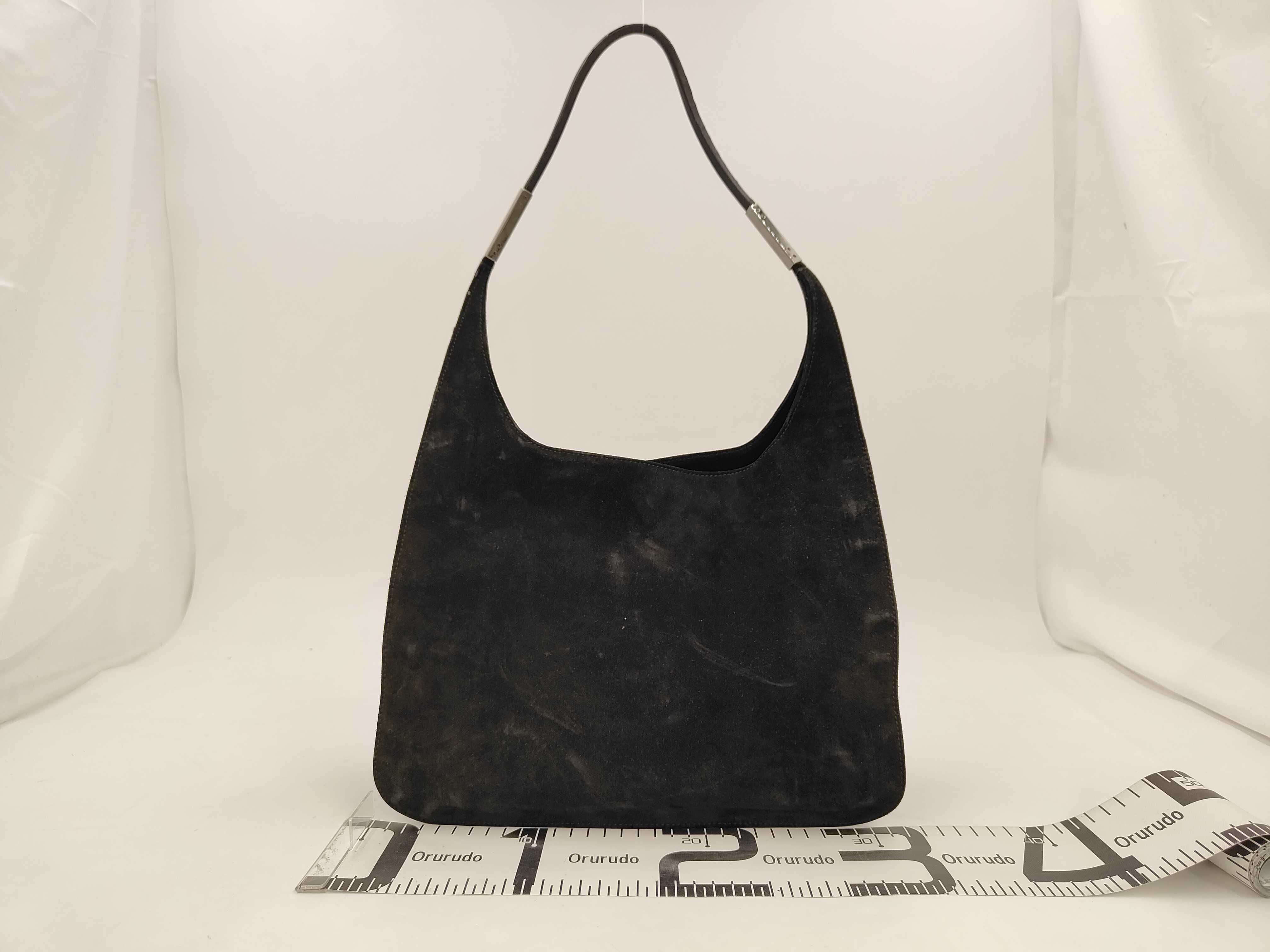 001-3167 Suede One-Shoulder Bag — view 2