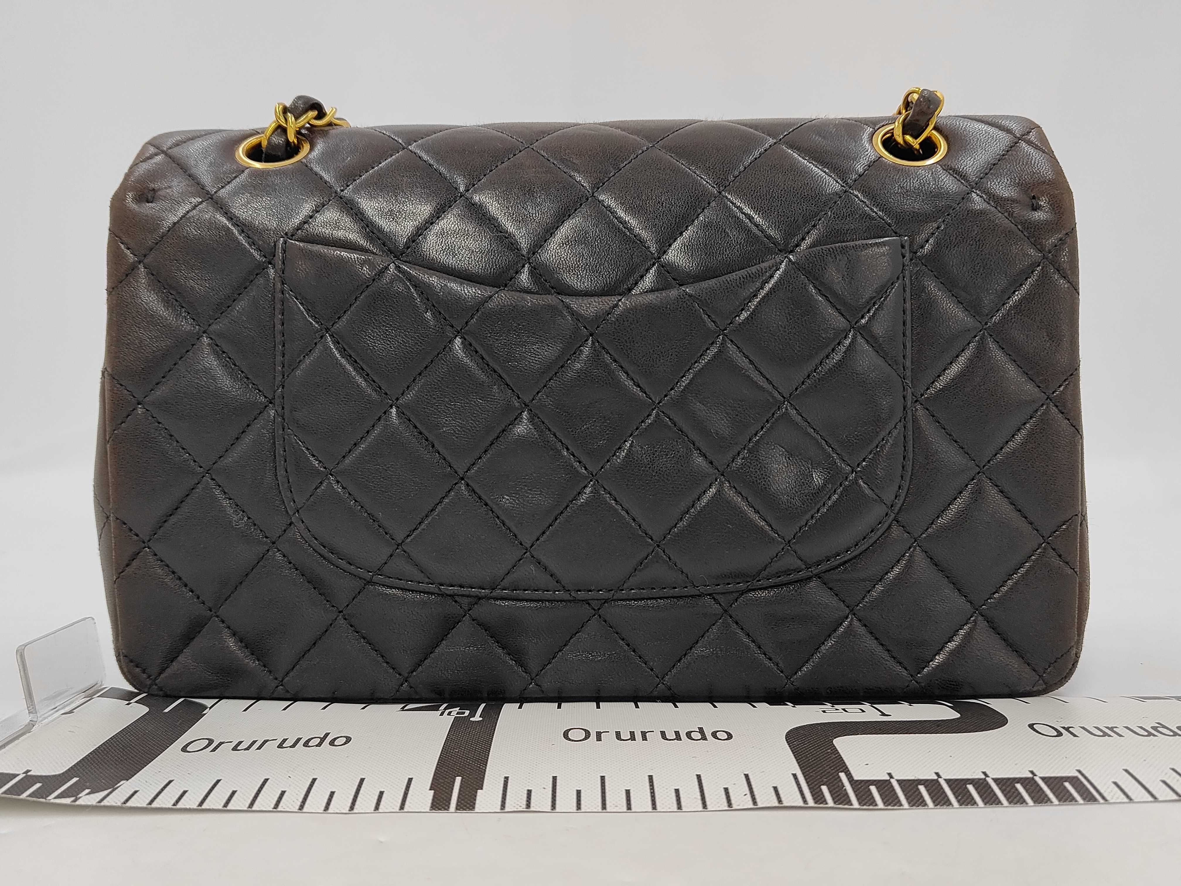 Lambskin Matelassé Coco Mark Double Flap Shoulder Bag — view 2