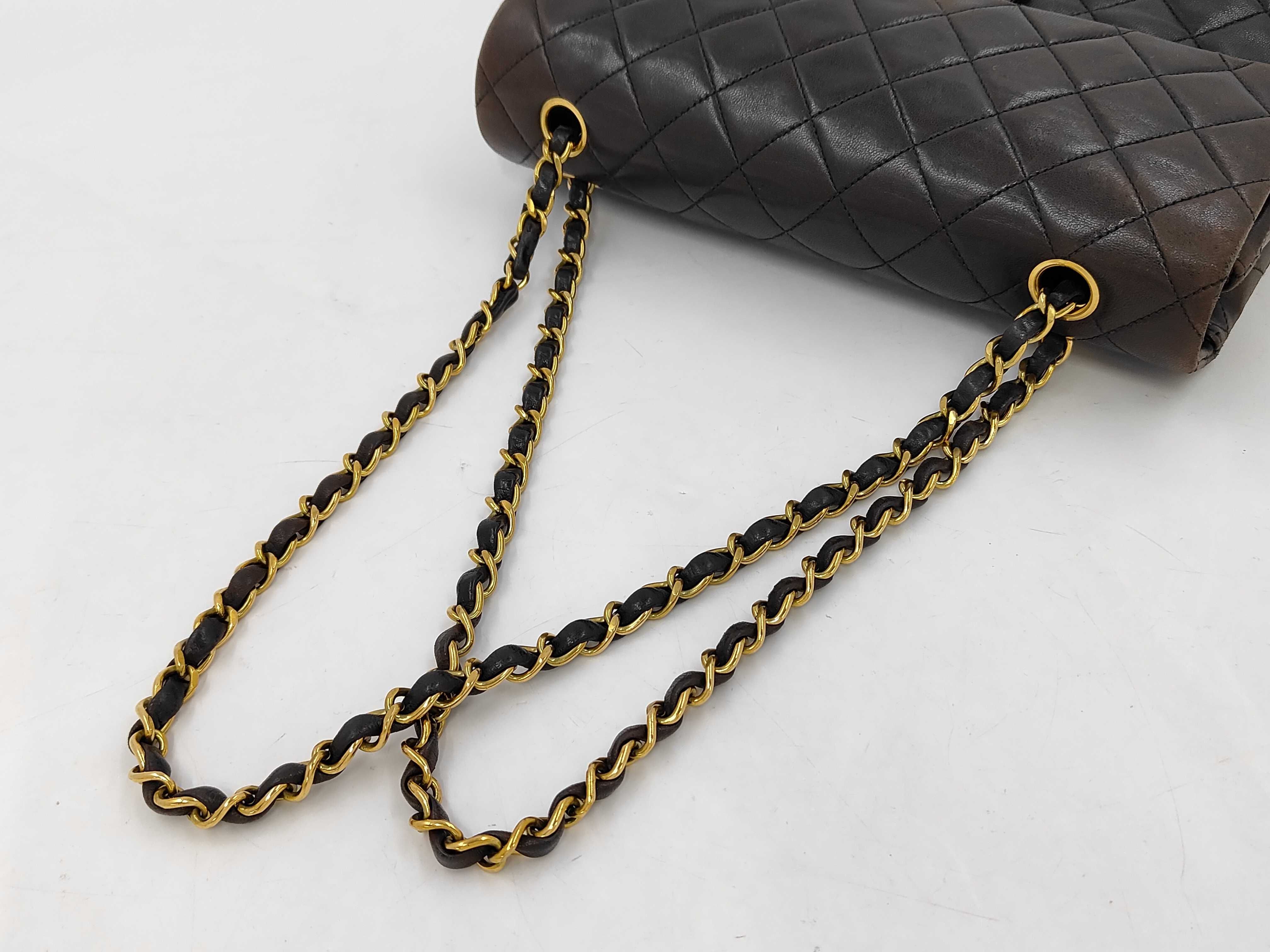 Lambskin Matelassé Coco Mark Double Flap Shoulder Bag — view 3