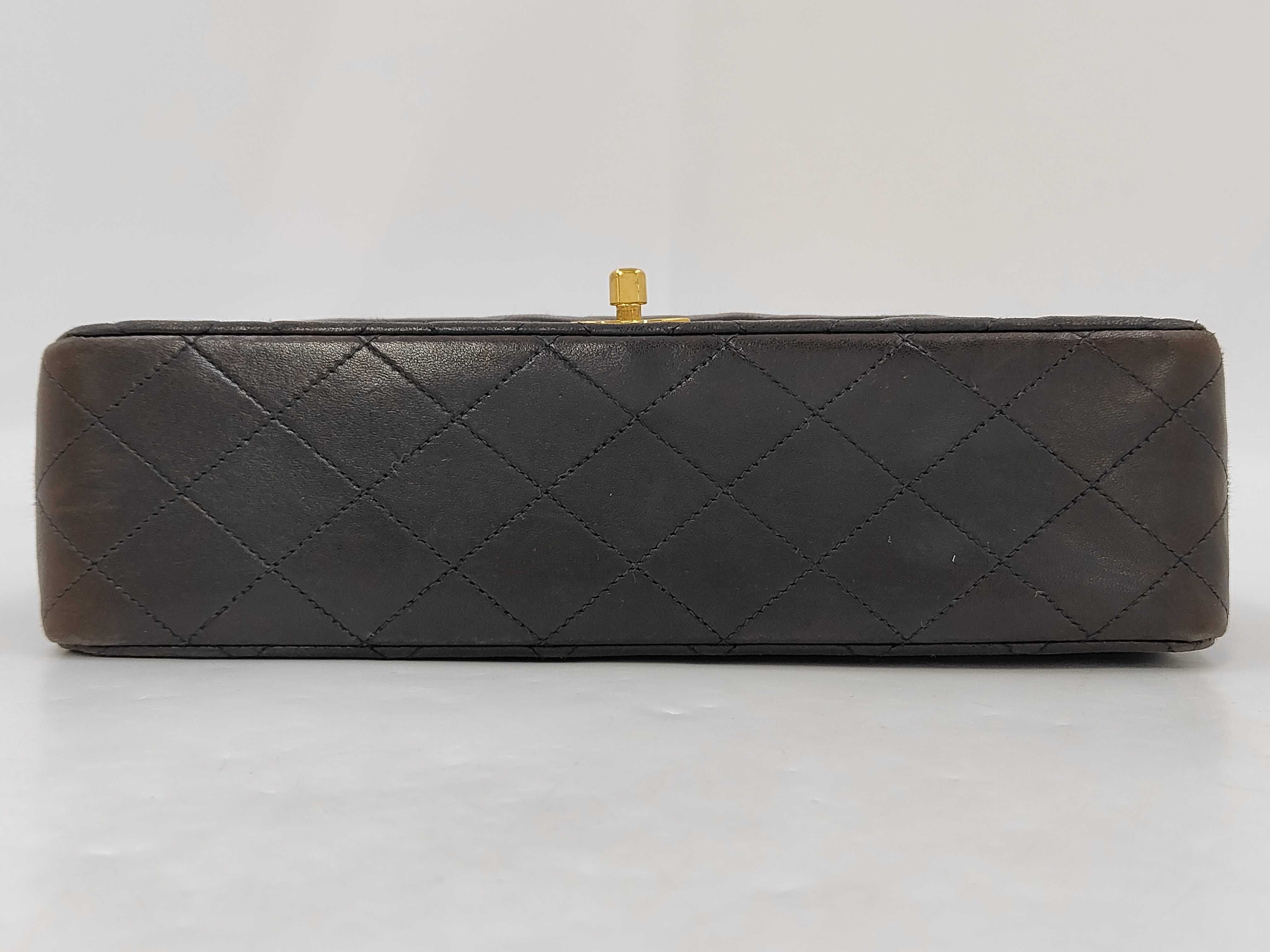 Lambskin Matelassé Coco Mark Double Flap Shoulder Bag — view 6