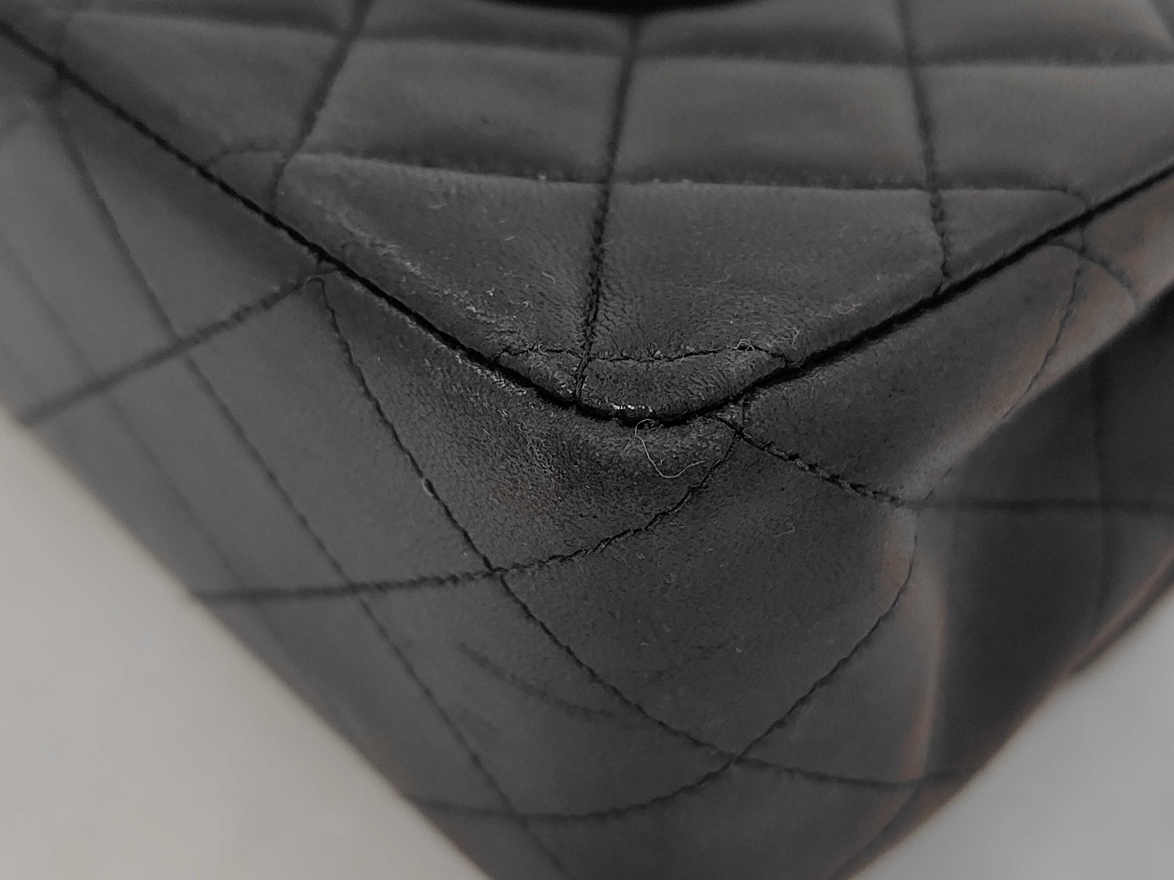 Lambskin Matelassé Coco Mark Double Flap Shoulder Bag — view 7