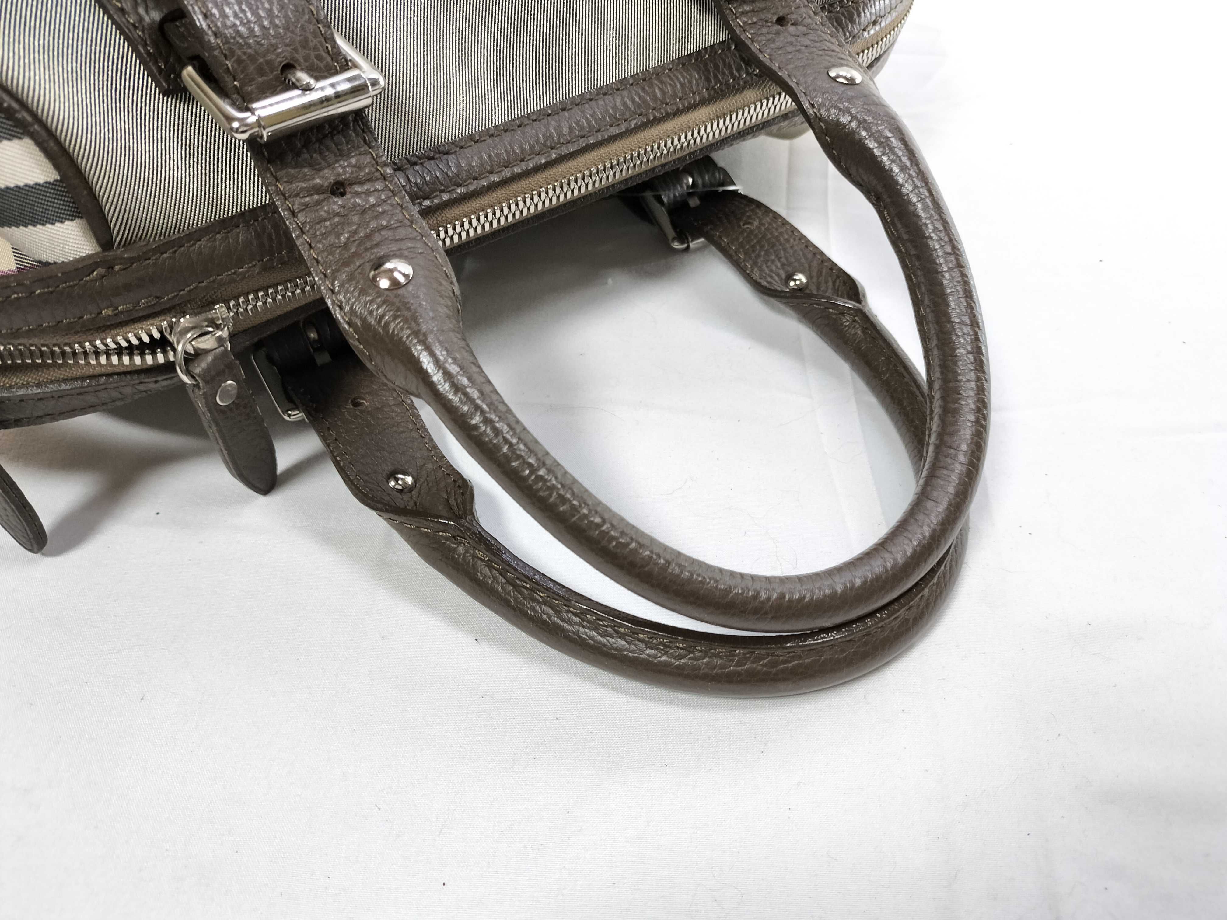 Check Mini Boston Bag — view 3