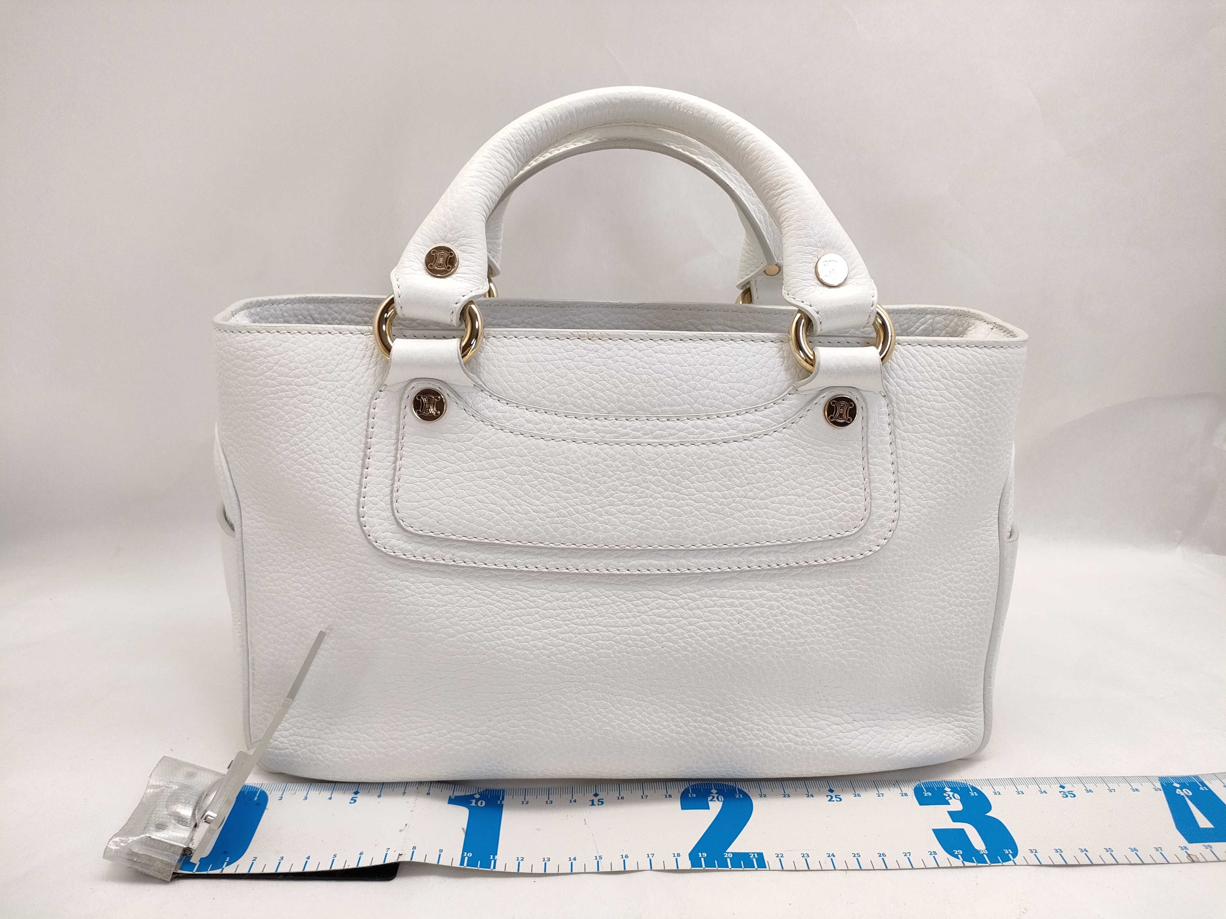 Boogie Bag White Leather Handbag — view 2