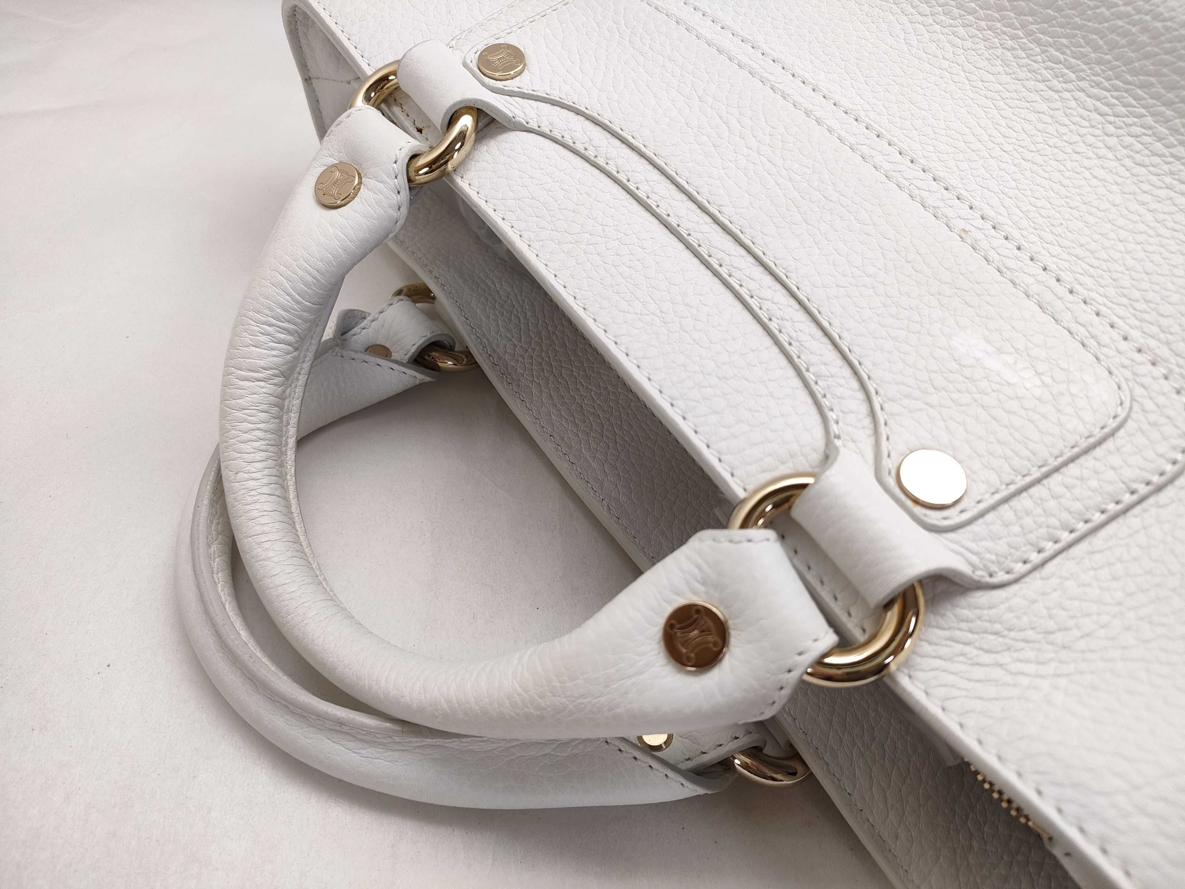 Boogie Bag White Leather Handbag — view 3