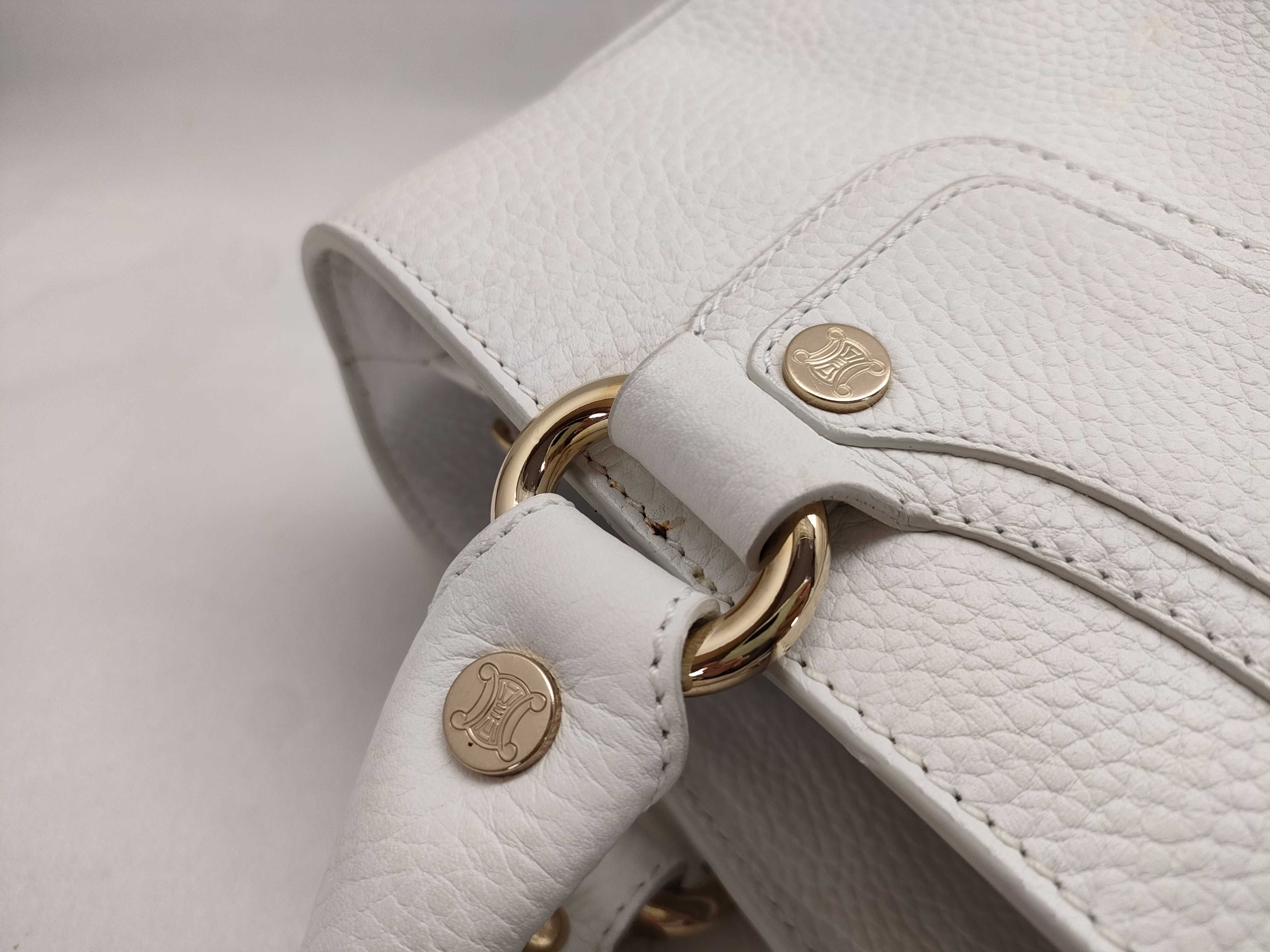 Boogie Bag White Leather Handbag — view 5