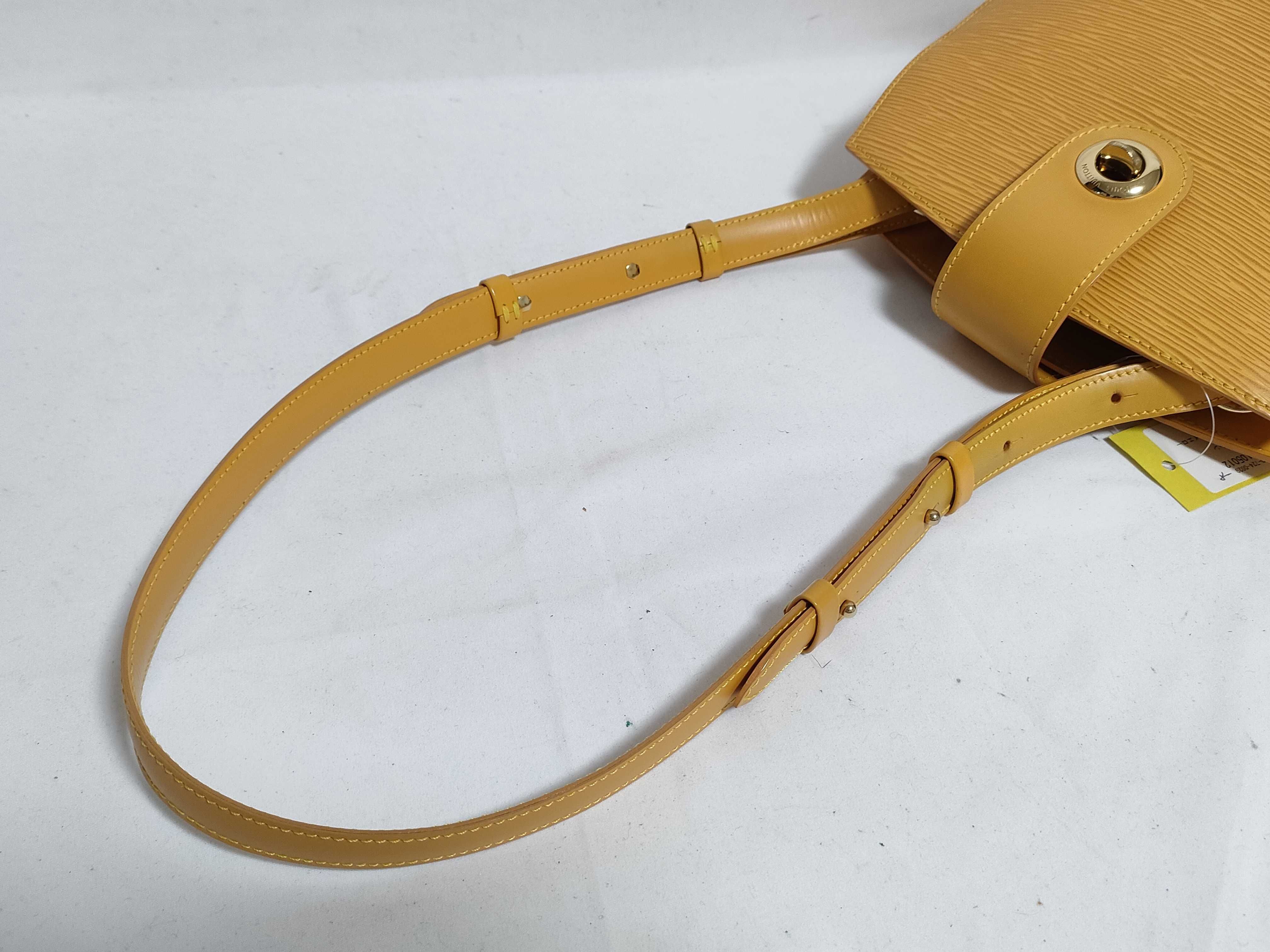 Epi Cluny Yellow Shoulder Bag — view 3