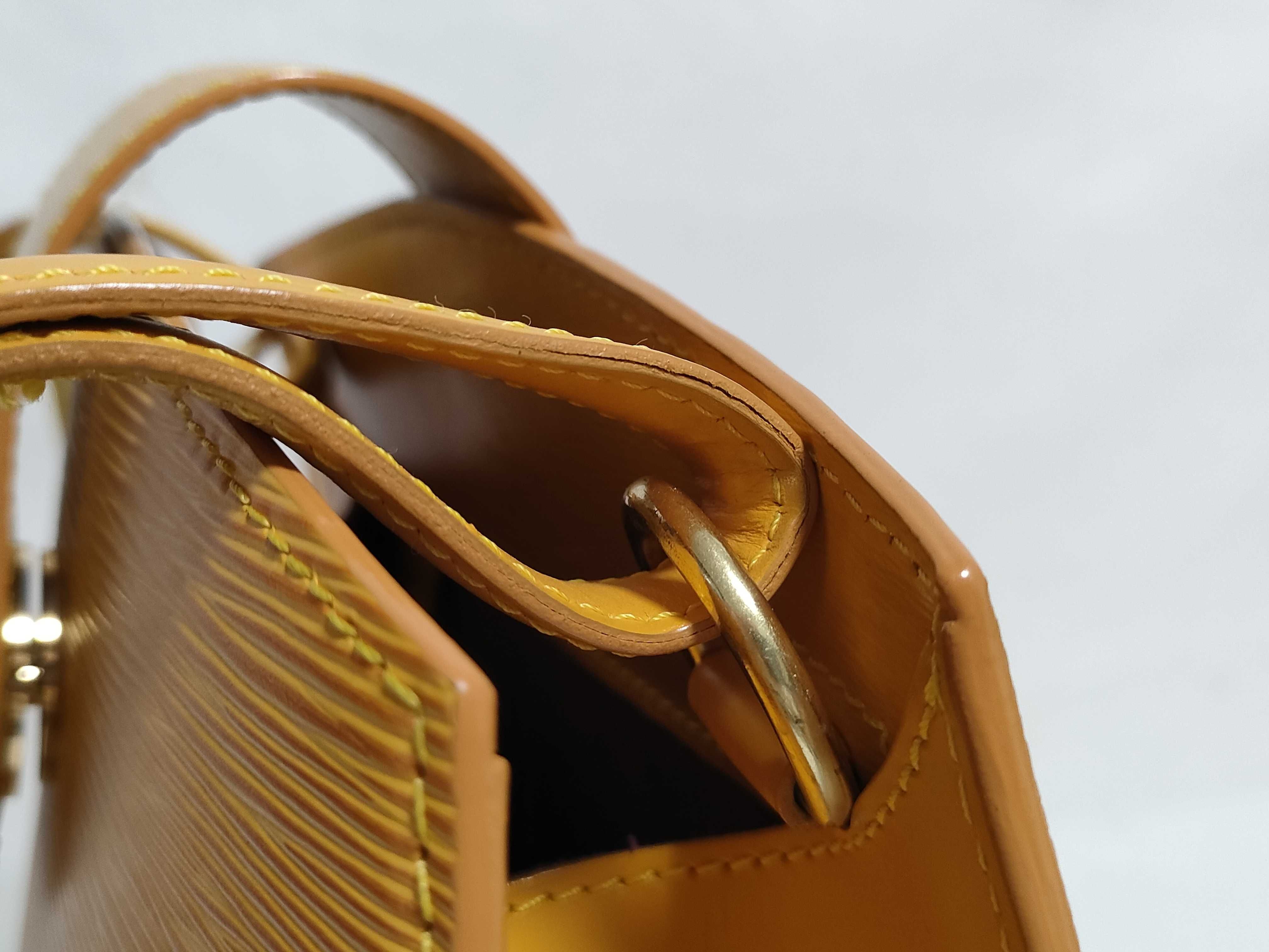 Epi Cluny Yellow Shoulder Bag — view 5