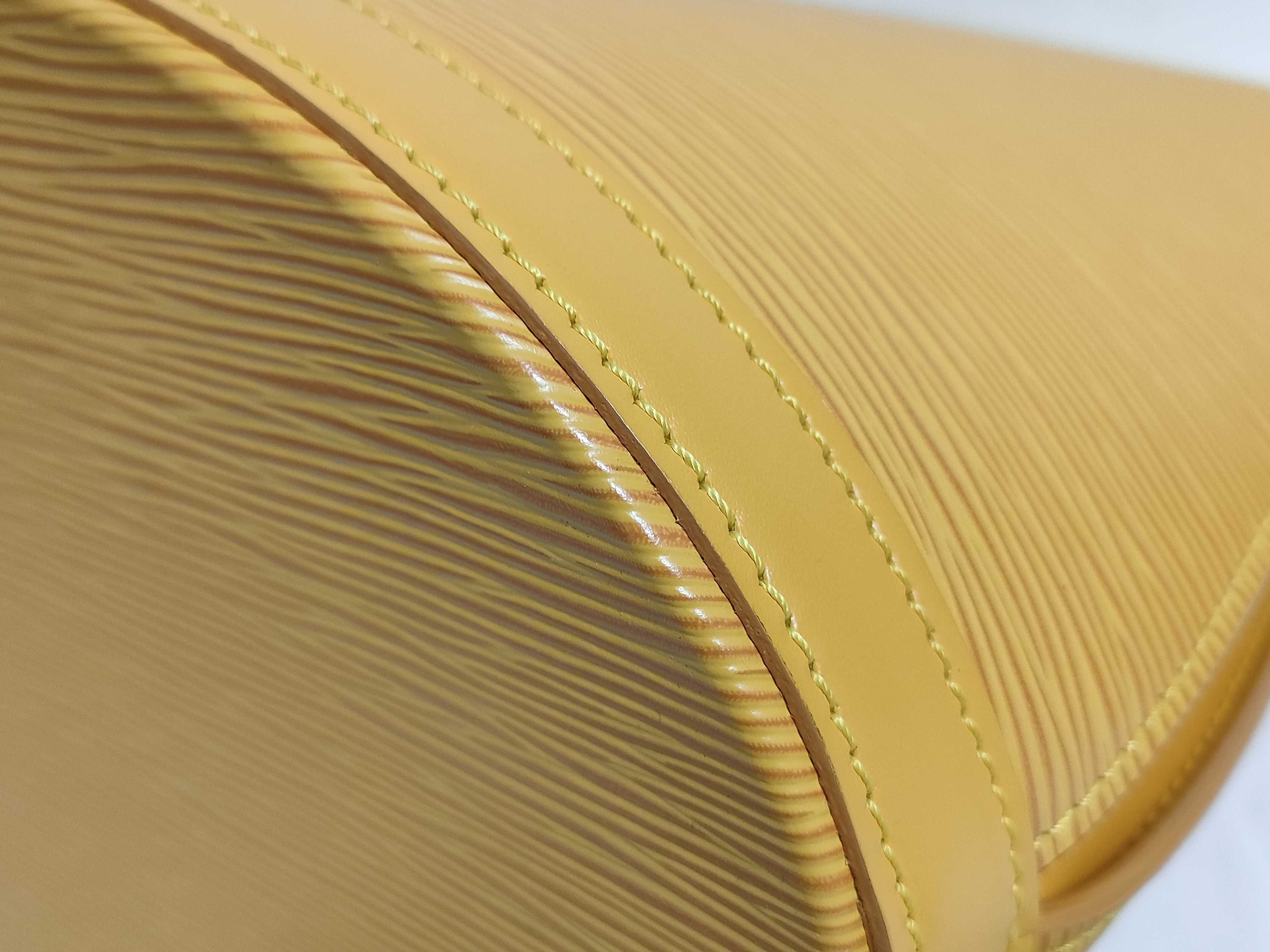 Epi Cluny Yellow Shoulder Bag — view 7