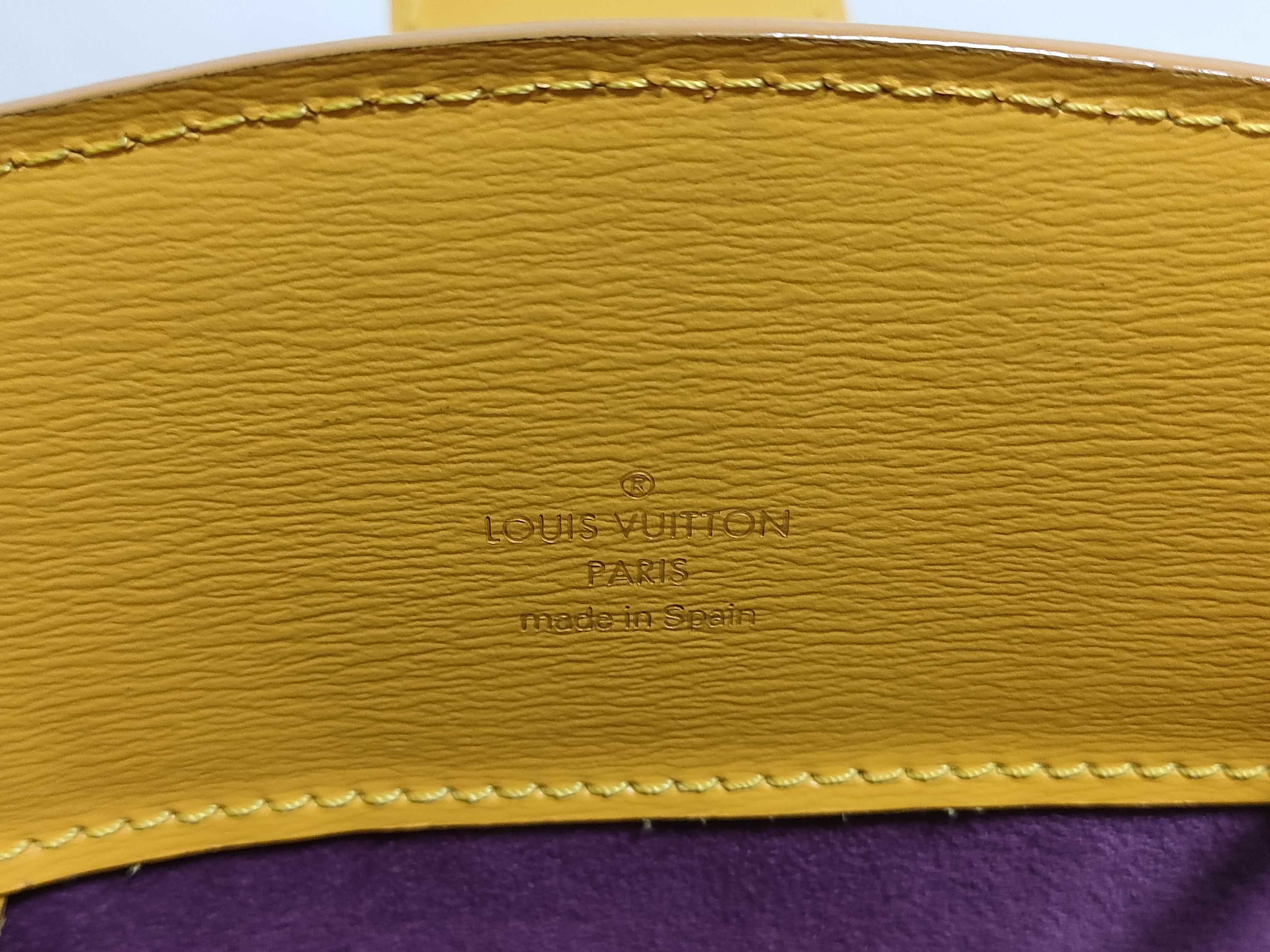 Epi Cluny Yellow Shoulder Bag — view 10
