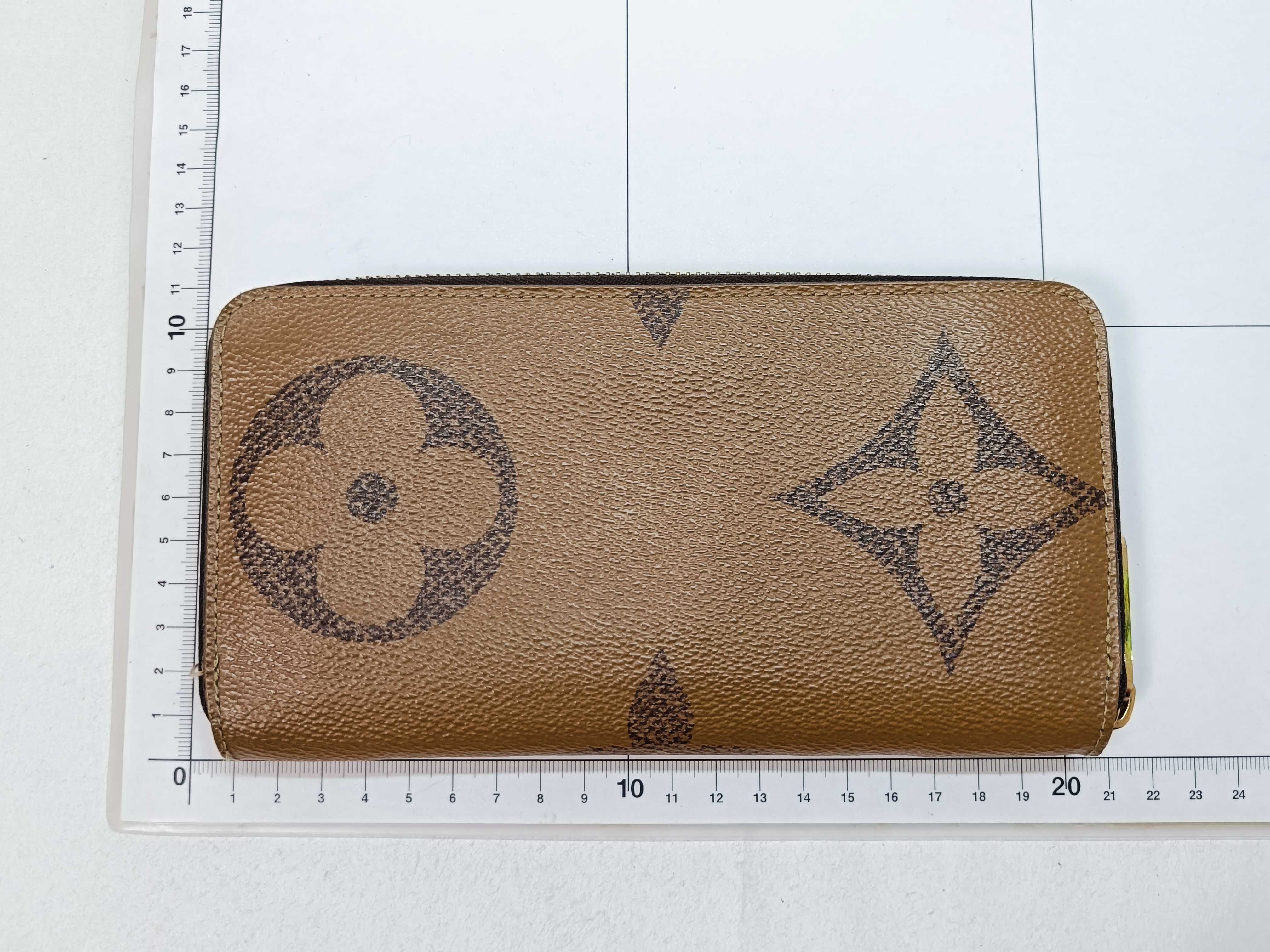 Monogram Giant Reverse Canvas Zip Wallet — view 2