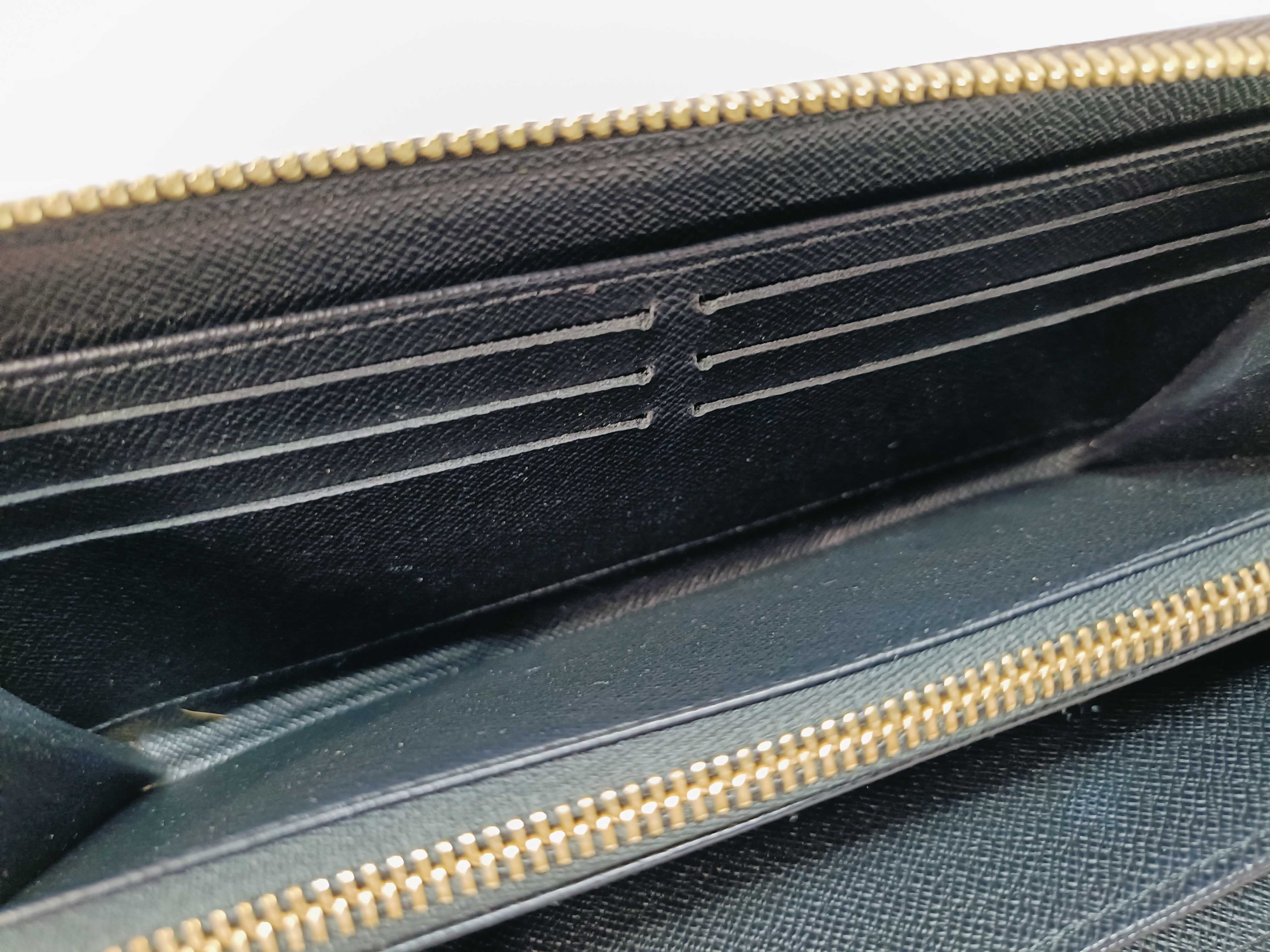 Monogram Giant Reverse Canvas Zip Wallet — view 12