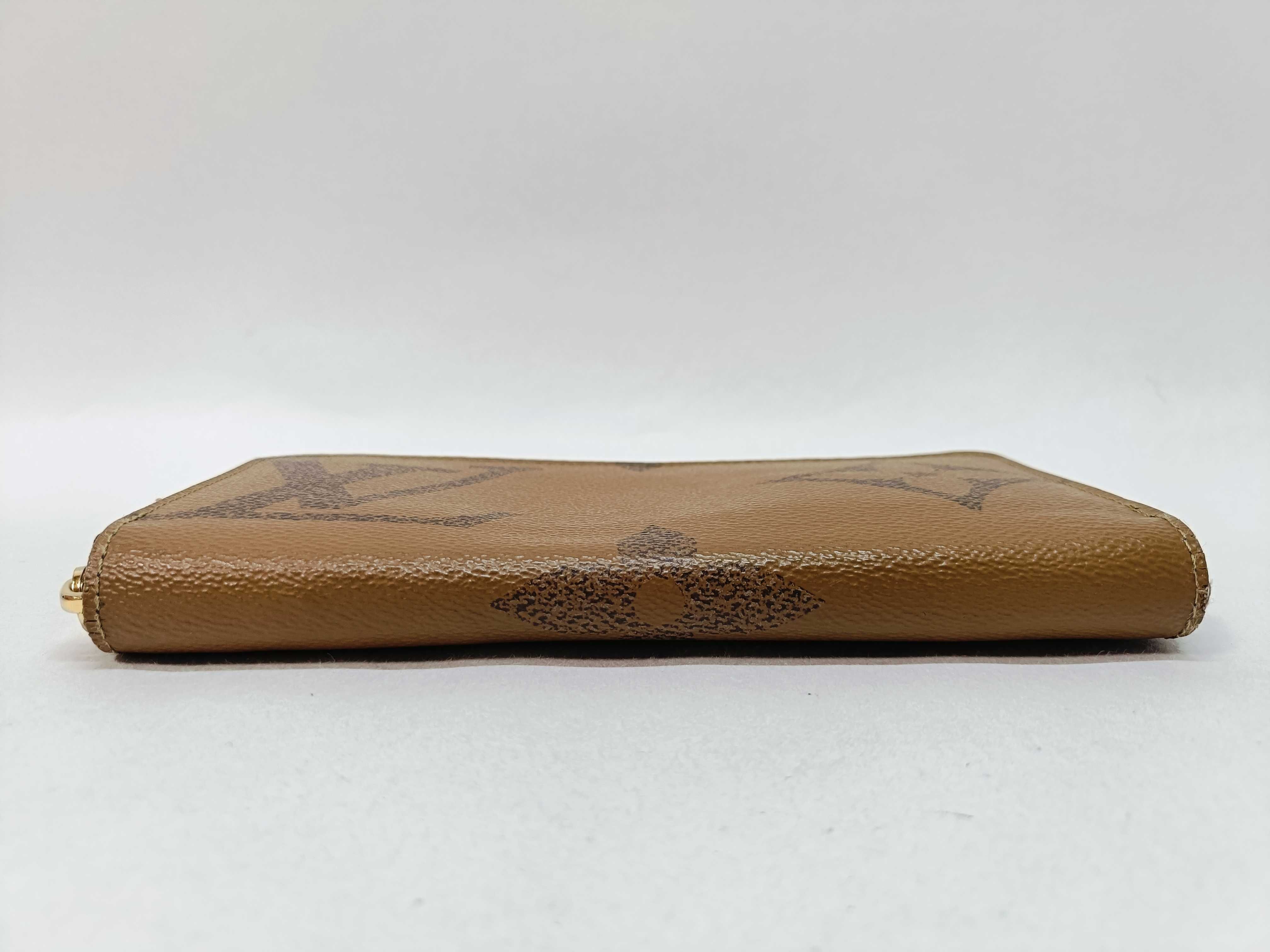 Monogram Giant Reverse Canvas Zip Wallet — view 5