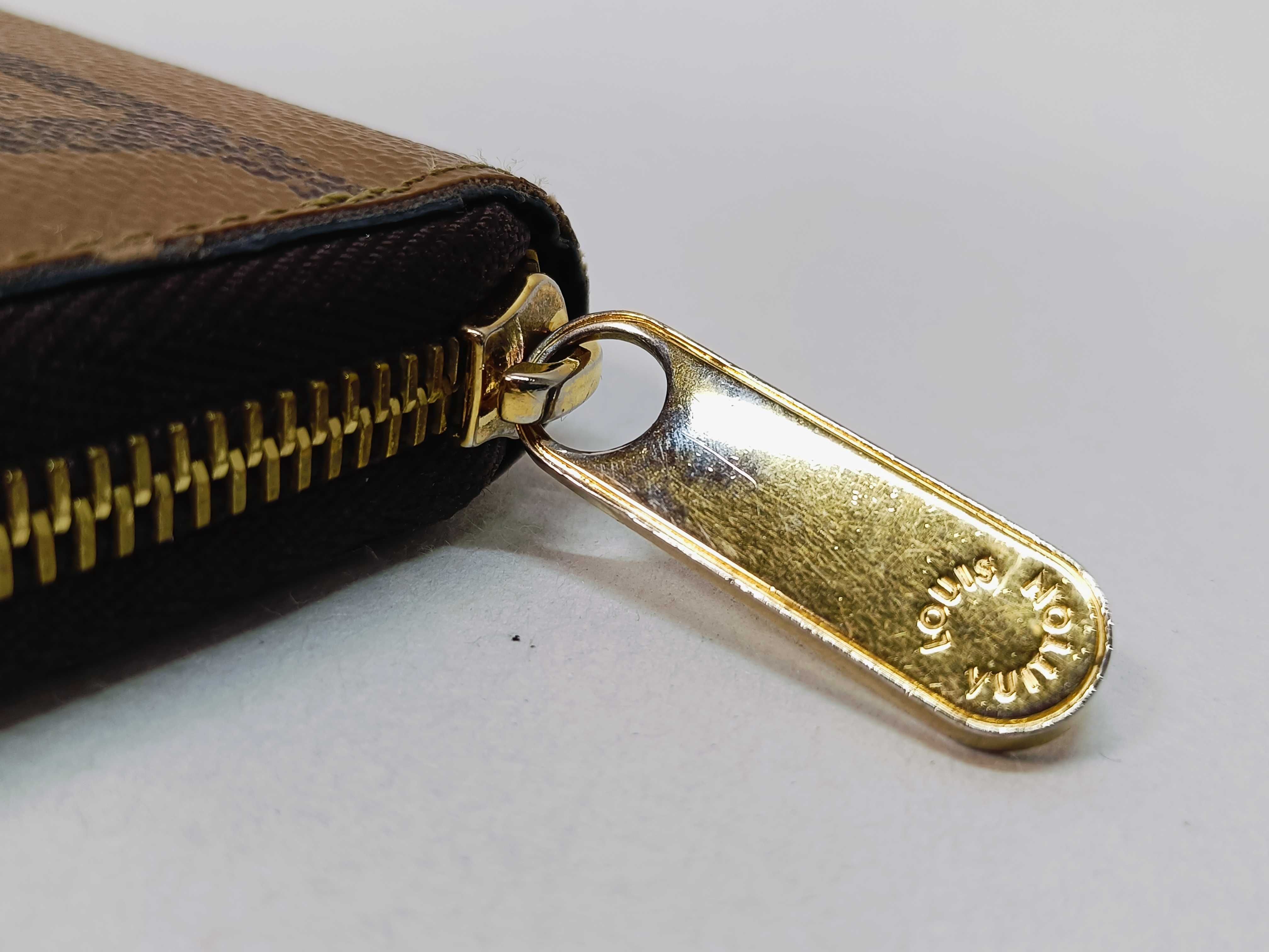 Monogram Giant Reverse Canvas Zip Wallet — view 7