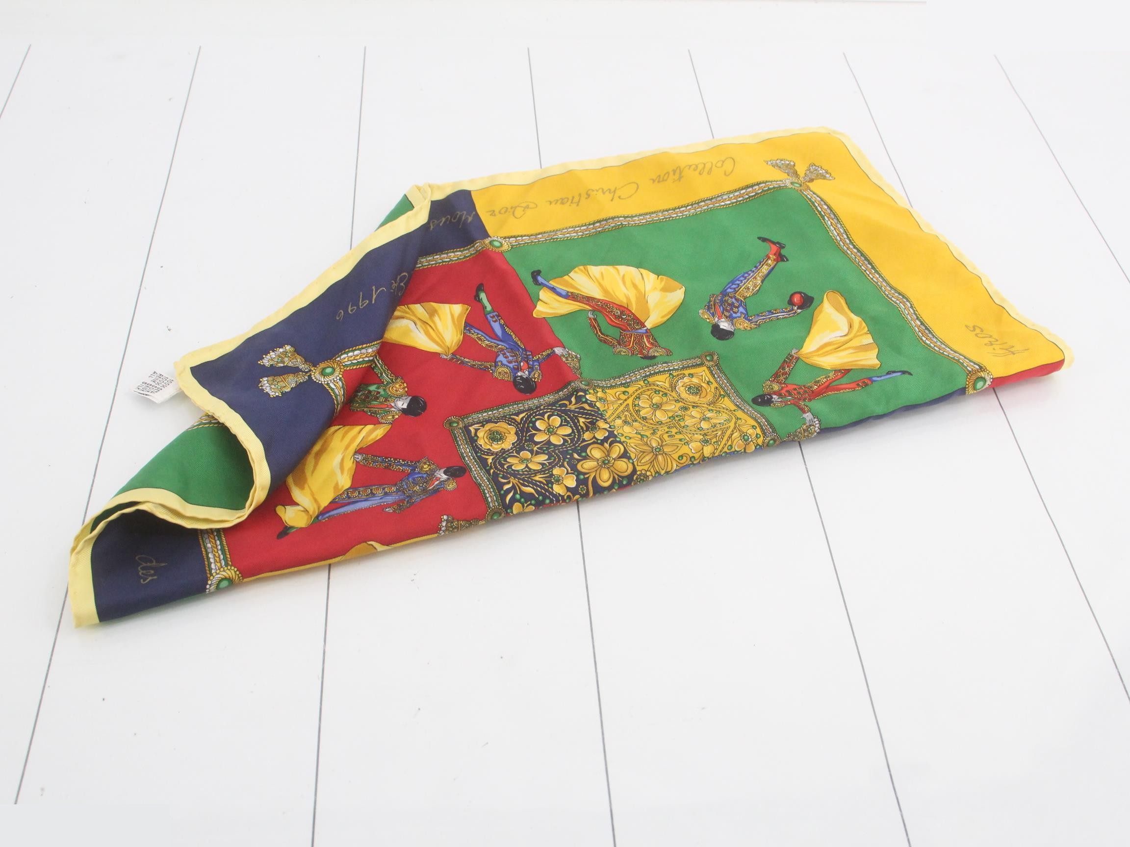 Silk Scarf Fighting Bull Corrida — view 3