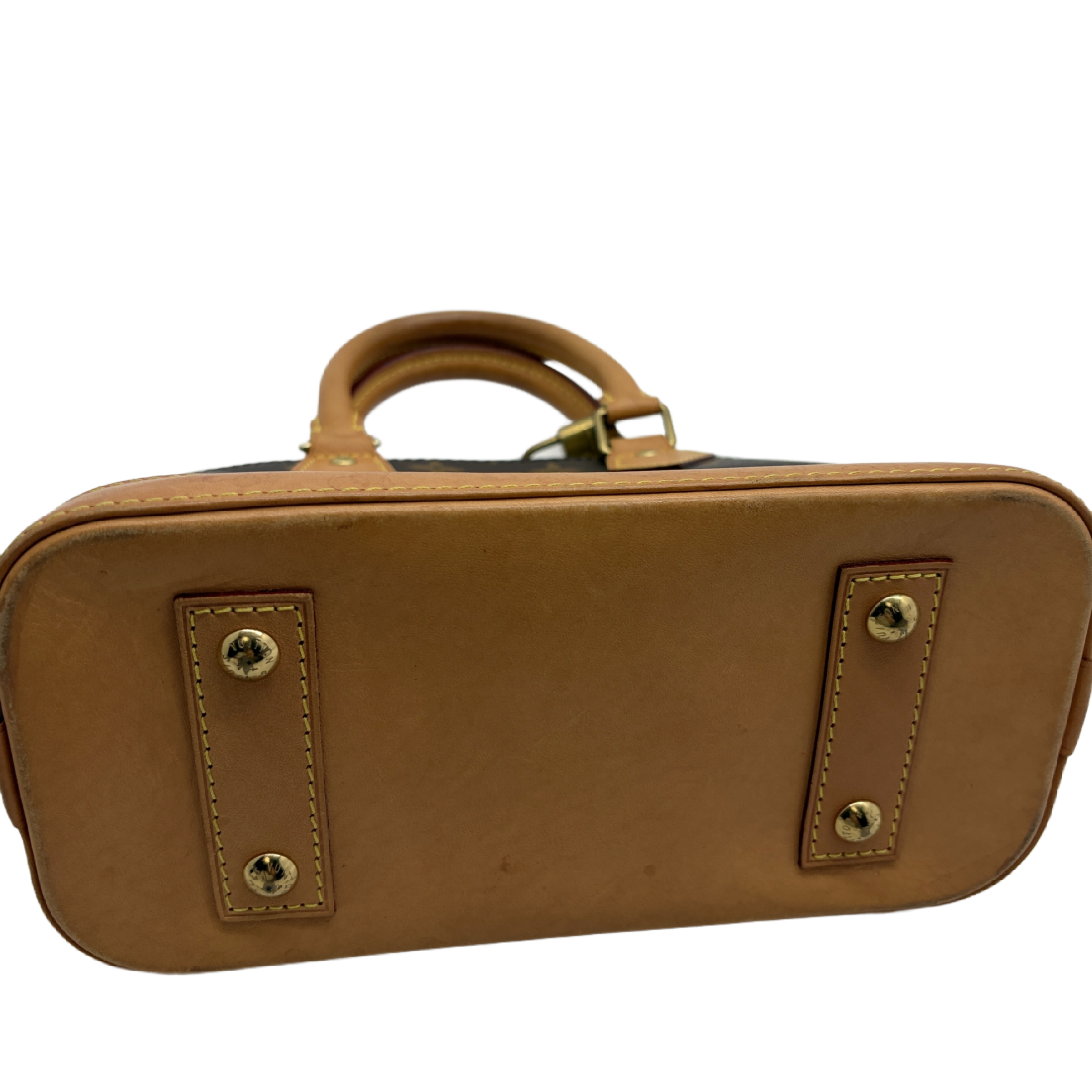 Alma BB Monogram 2-Way Handbag Shoulder Bag — view 7