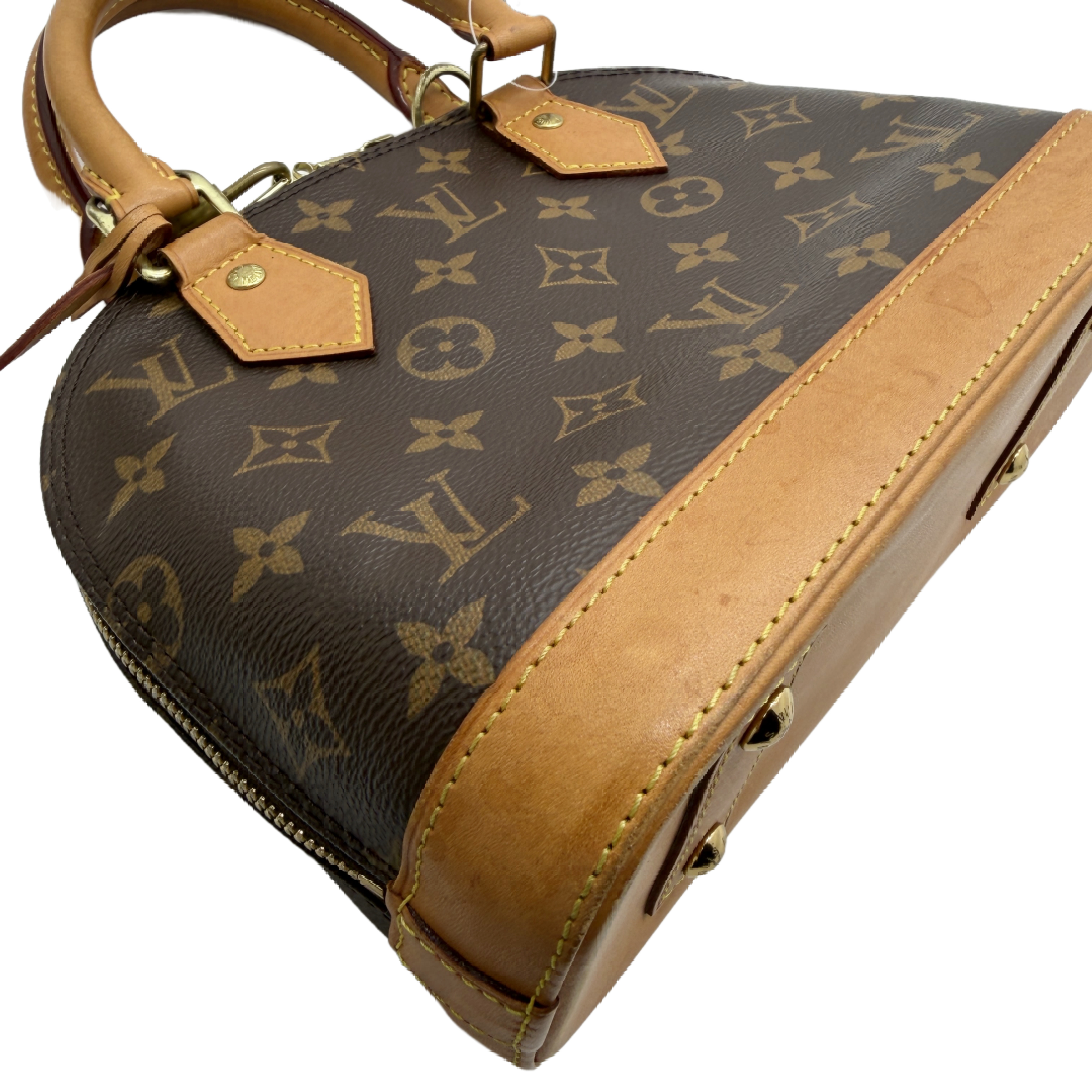 Alma BB Monogram 2-Way Handbag Shoulder Bag — view 9