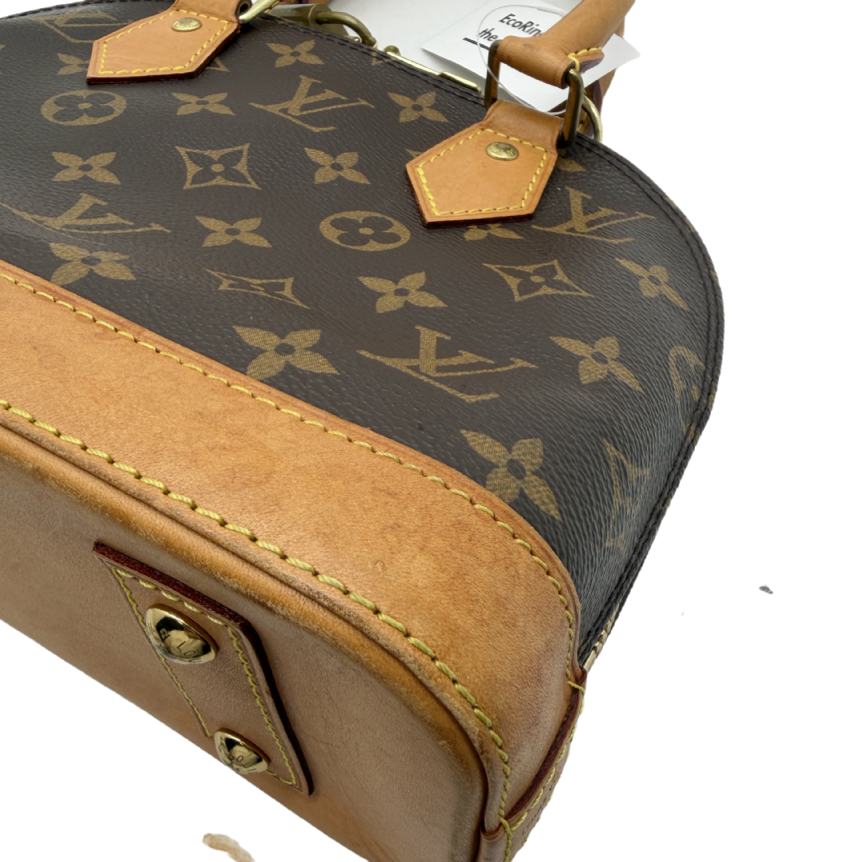 Alma BB Monogram 2-Way Handbag Shoulder Bag — view 10