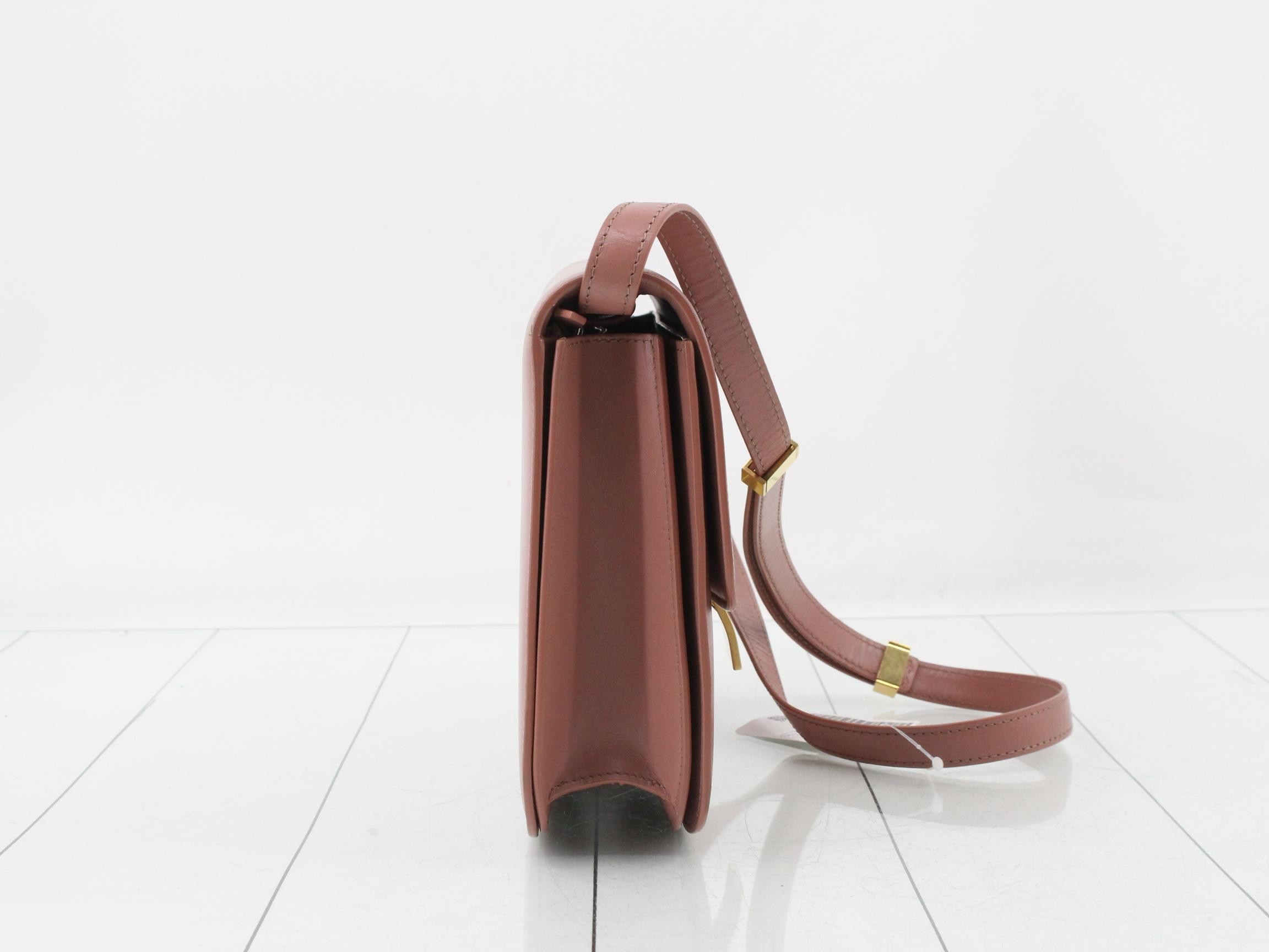 Classic Box Calf Leather Shoulder Bag — view 4