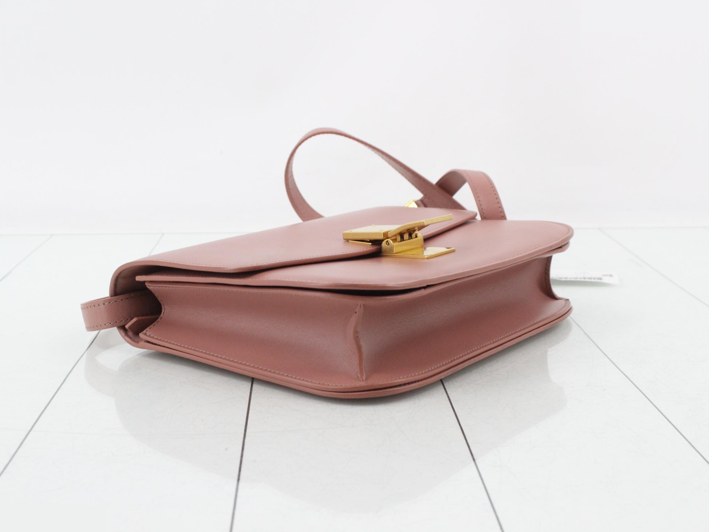 Classic Box Calf Leather Shoulder Bag — view 5