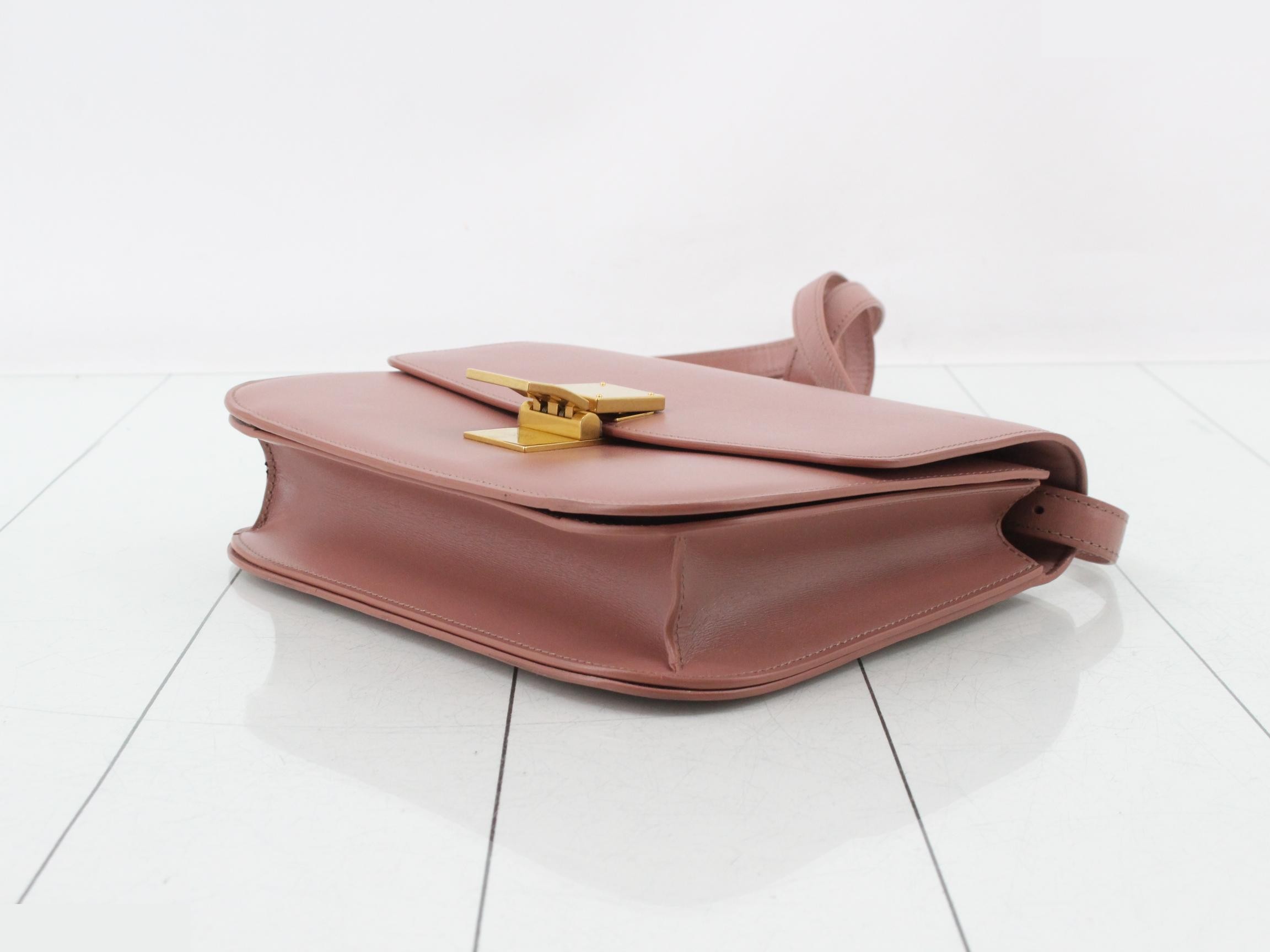 Classic Box Calf Leather Shoulder Bag — view 6