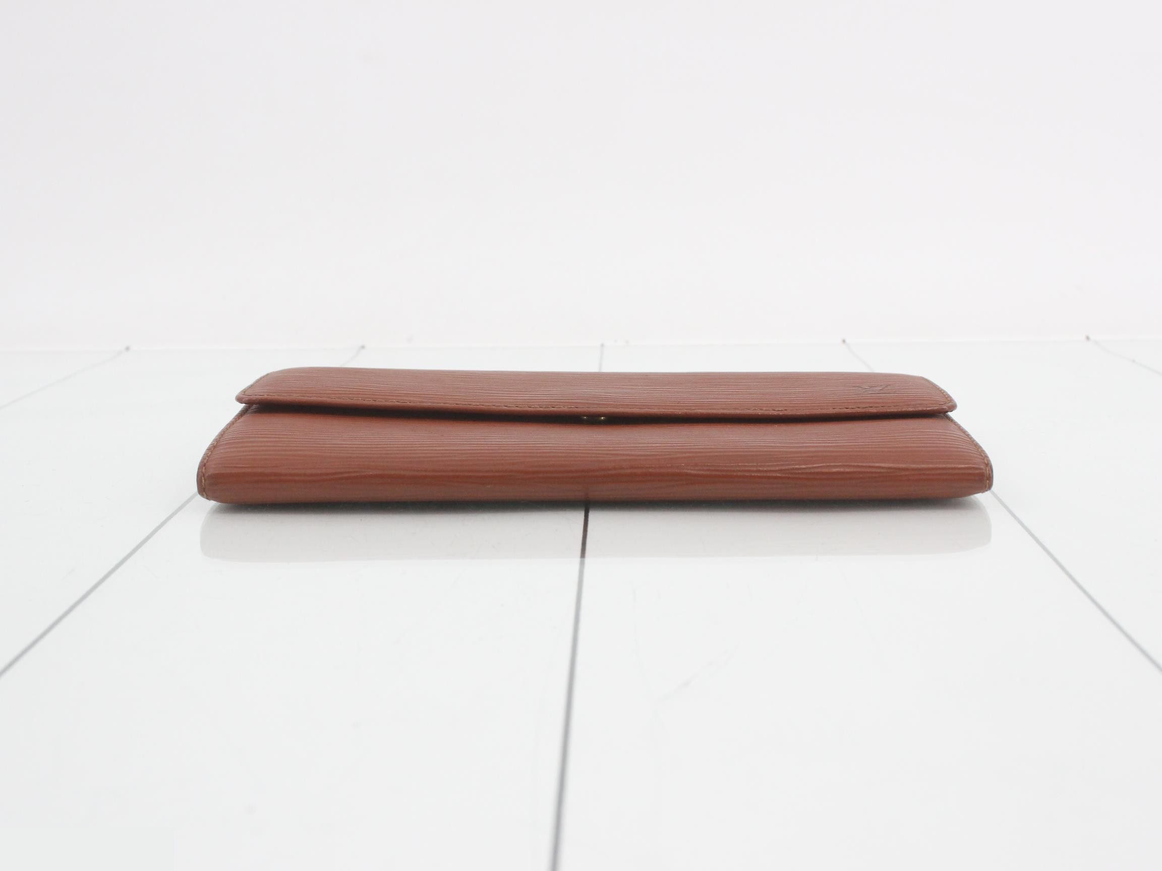 Pochette Portemonnaie Credit Kenya Brown — view 3