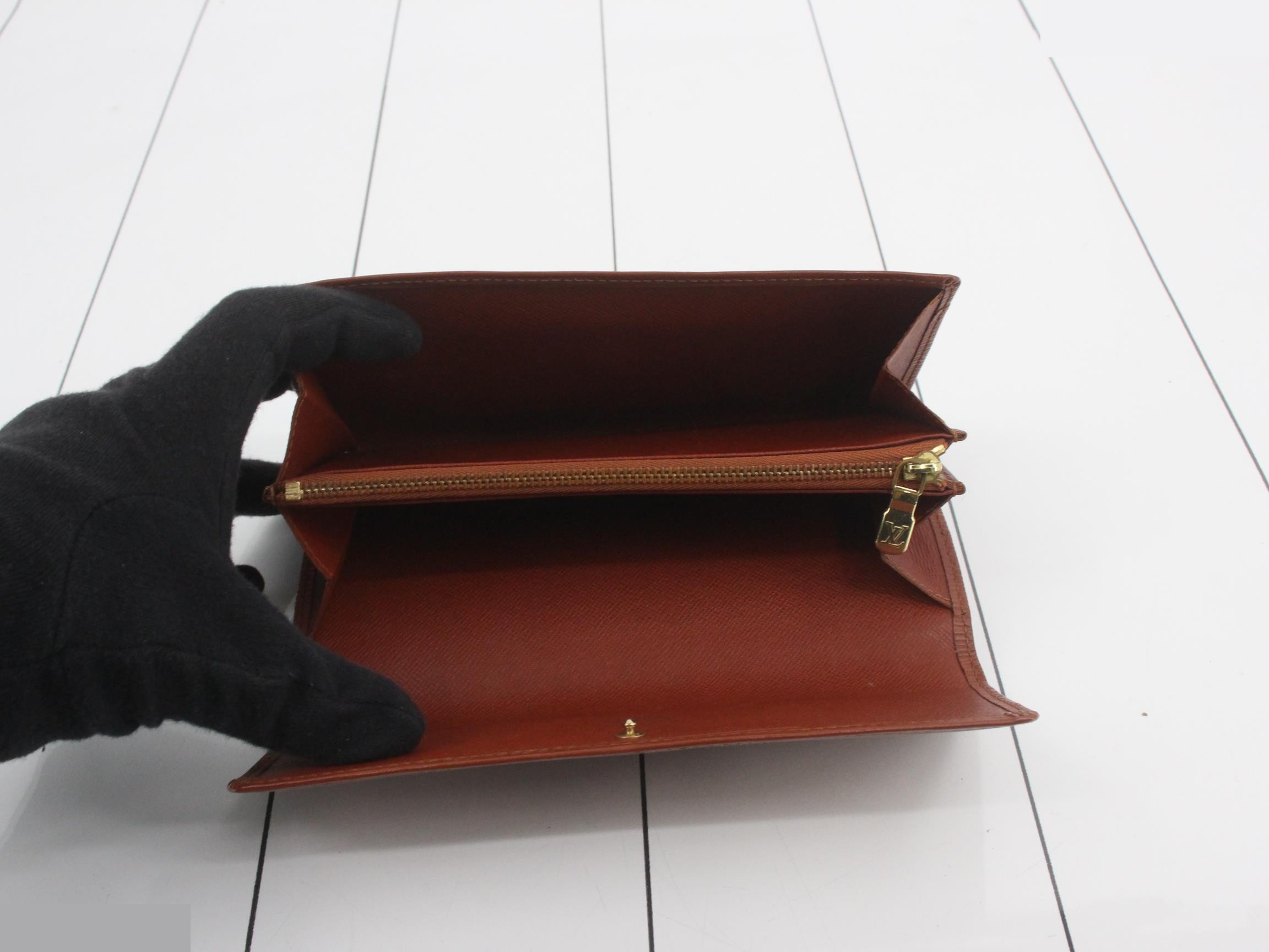 Pochette Portemonnaie Credit Kenya Brown — view 4