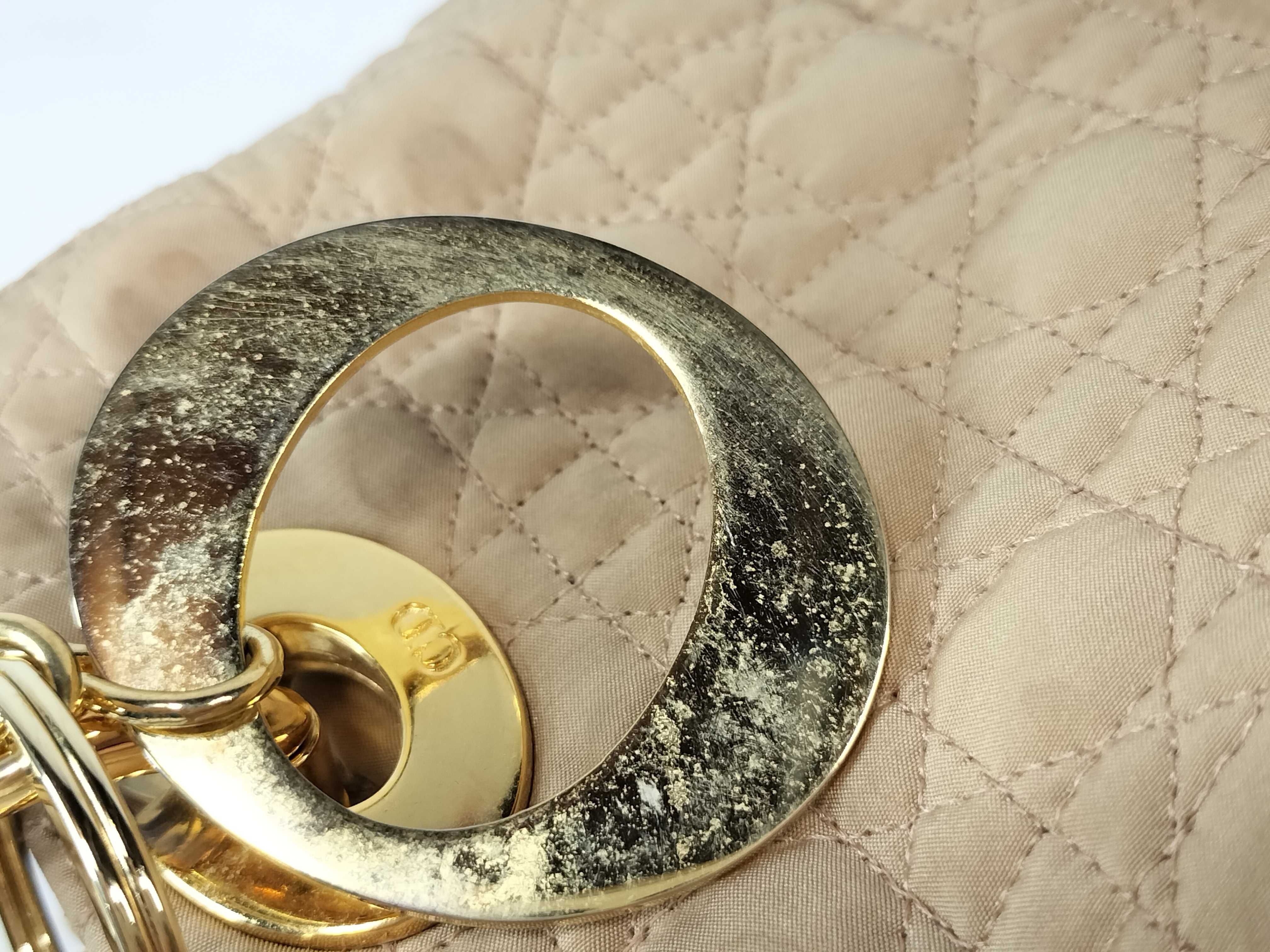 Lady Dior Lady Bag (Brown) Handbag — view 14