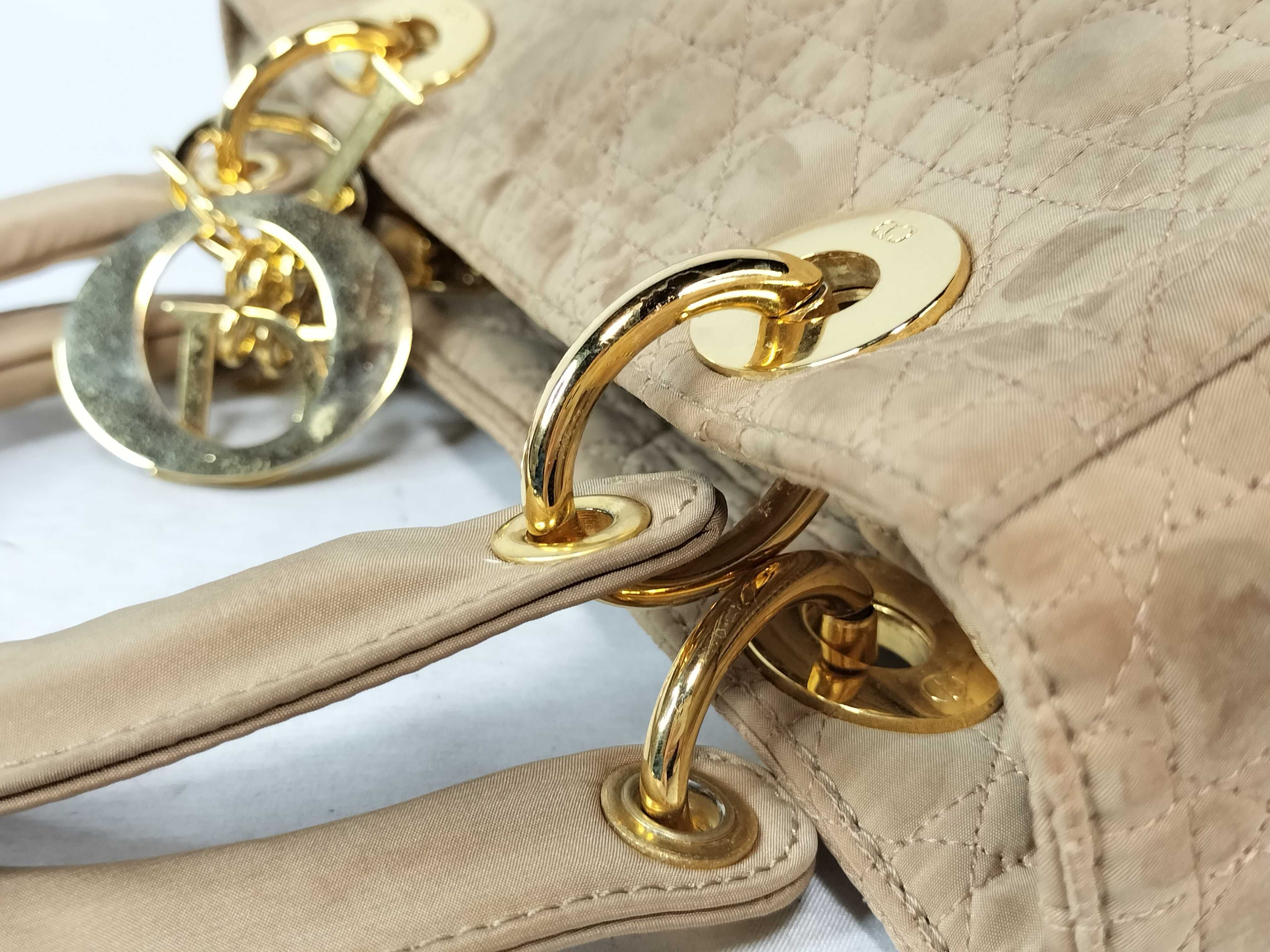 Lady Dior Lady Bag (Brown) Handbag — view 5