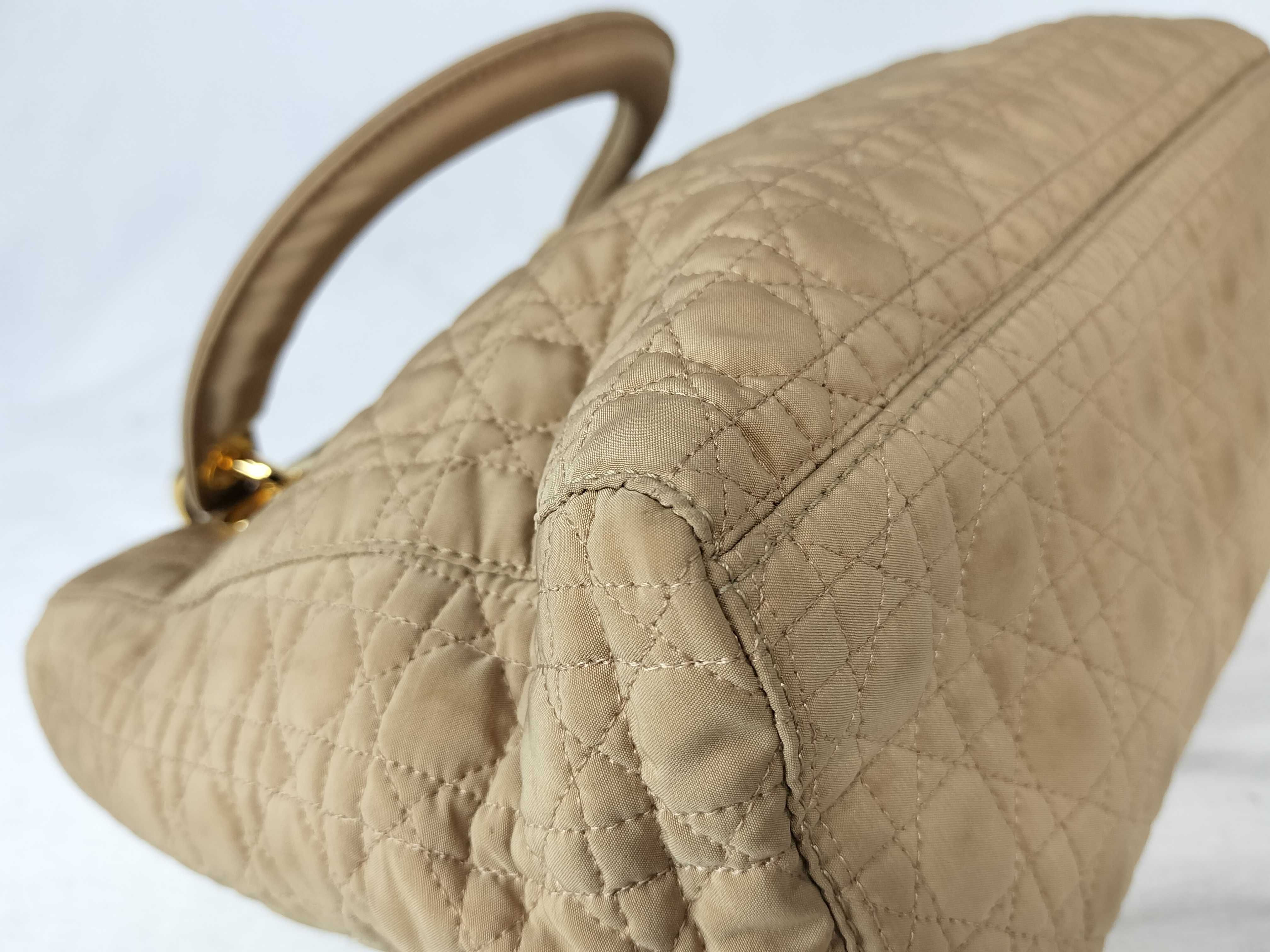 Lady Dior Lady Bag (Brown) Handbag — view 7