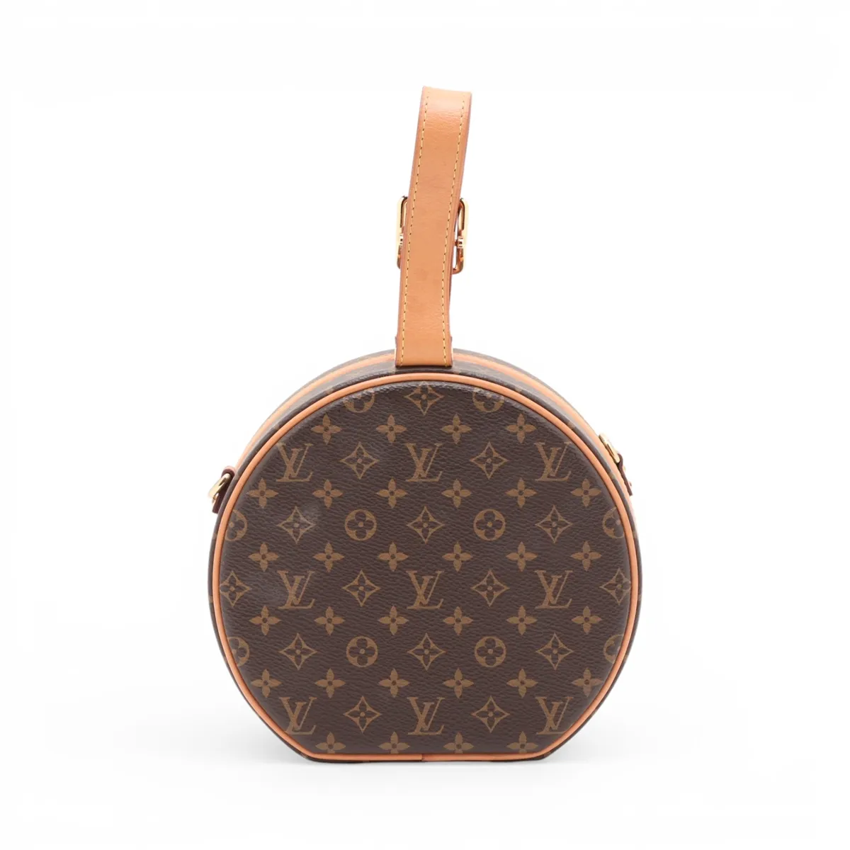 Monogram Petite Boite Chapeau M43514 Brown (RFID detected) — view 2