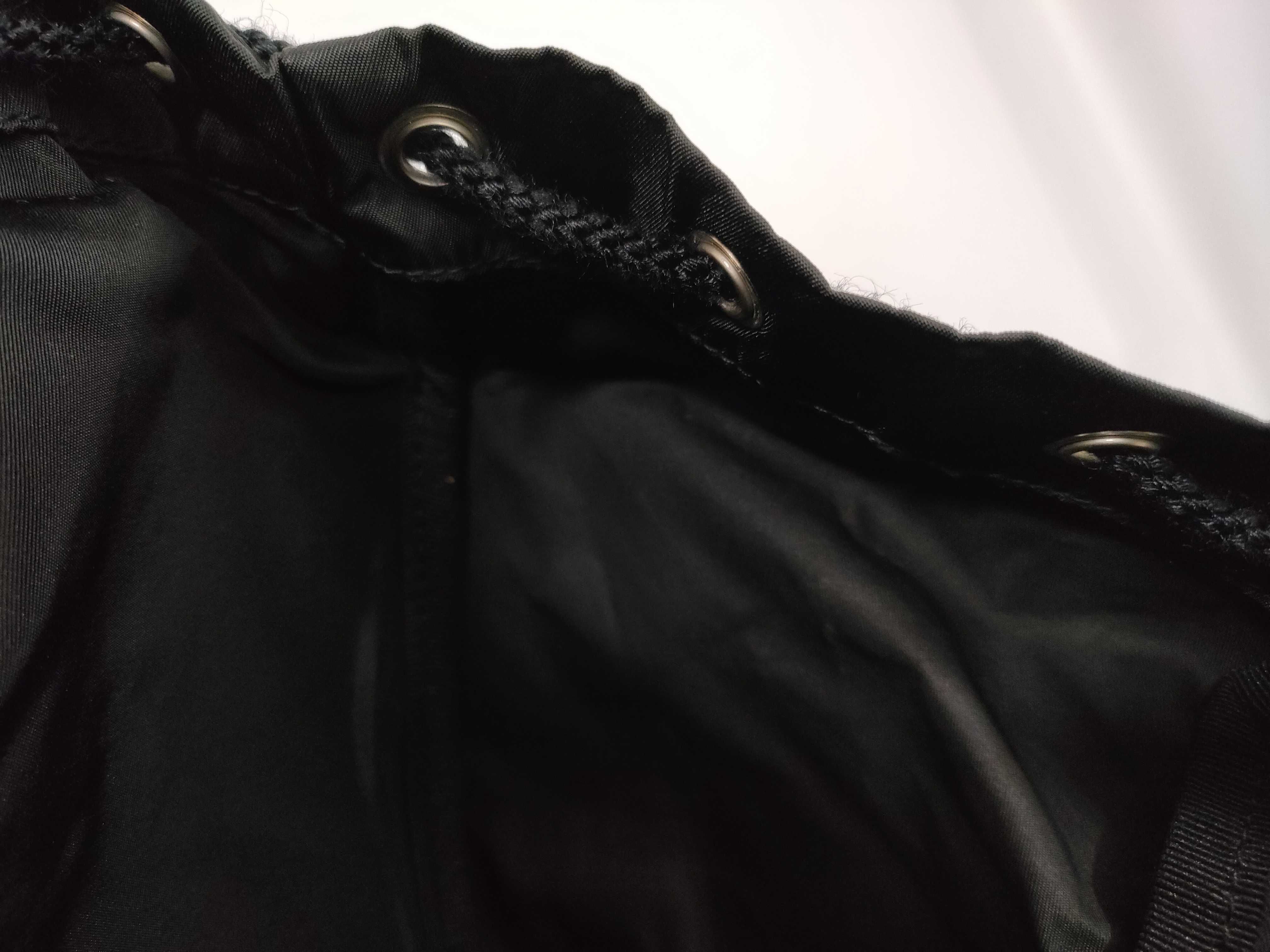 Nylon Prada Tessuto Backpack Triangle Plate Rucksack — view 11