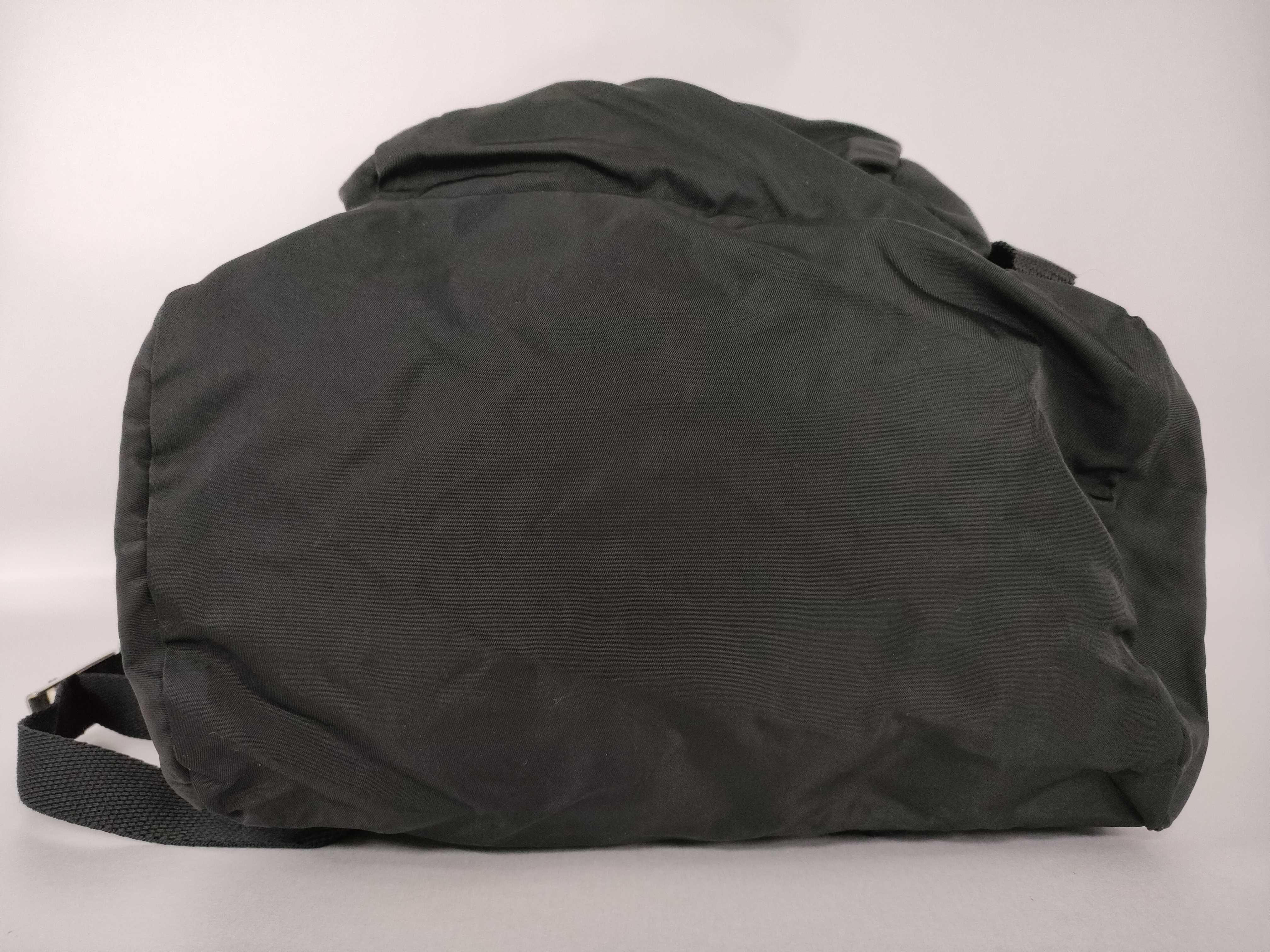 Nylon Prada Tessuto Backpack Triangle Plate Rucksack — view 7