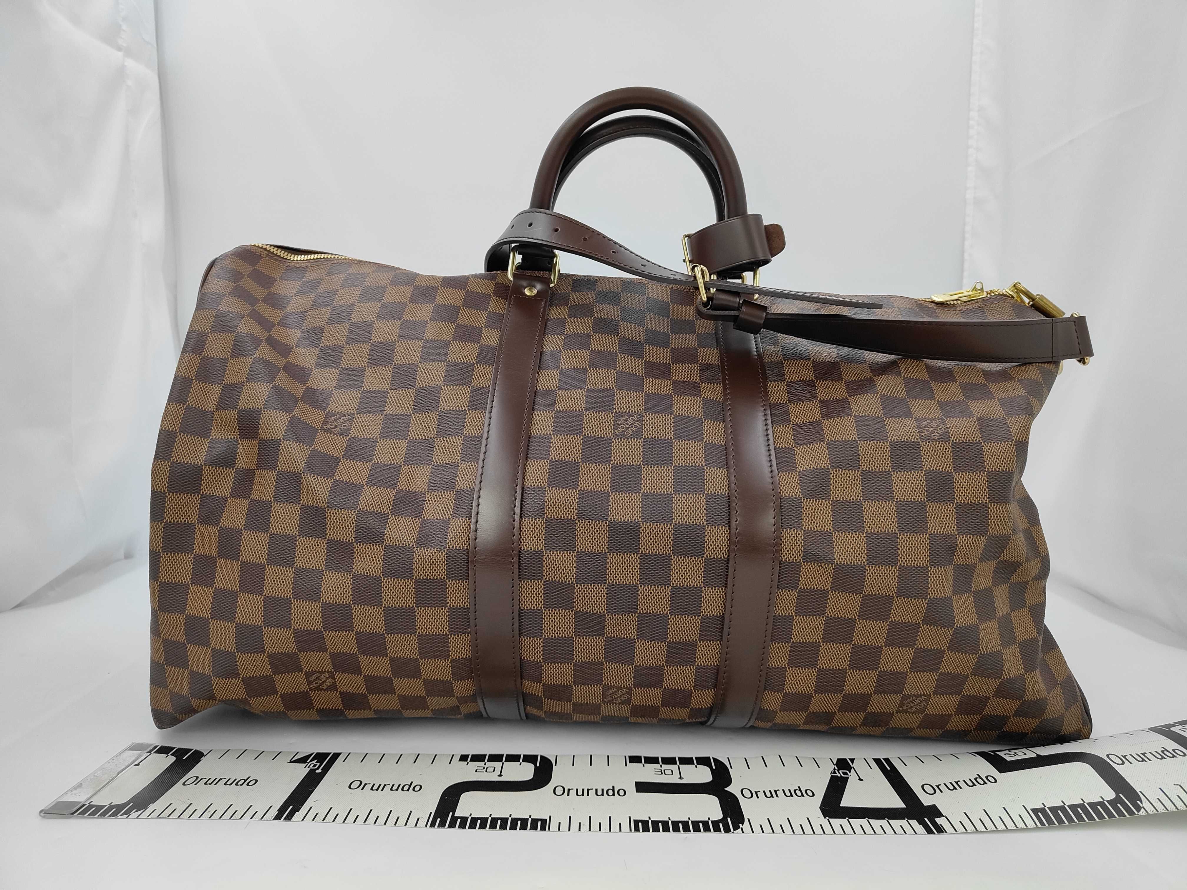 Damier Keepall Bandoulière 55 Boston Bag — view 2